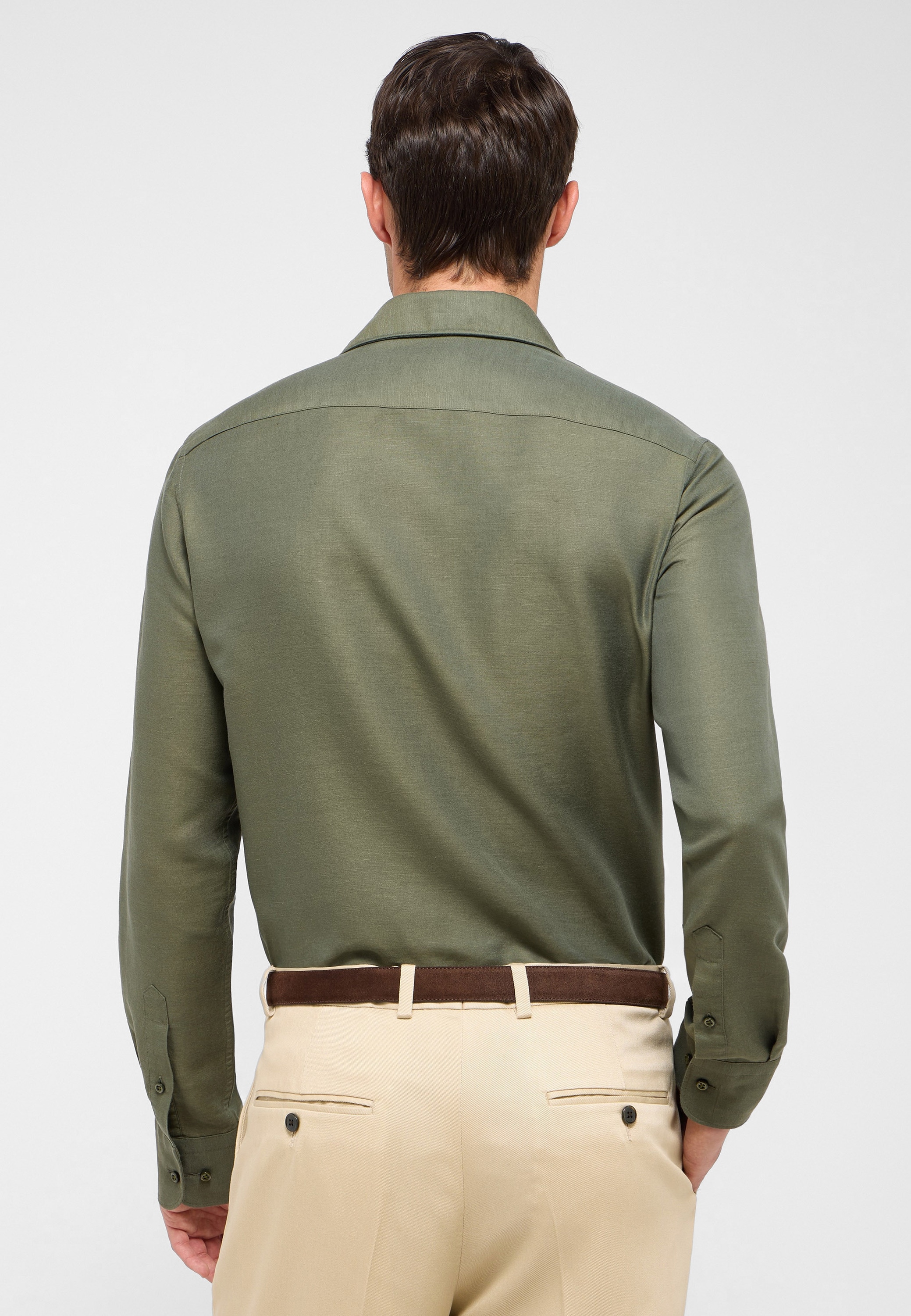 Eterna Langarmhemd »SLIM FIT«, EASY IRON (bügelleicht)