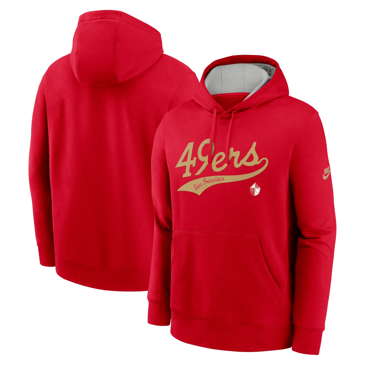 Nike "Nike Hoodie San Francisco 49ers Nike Club Fleece"