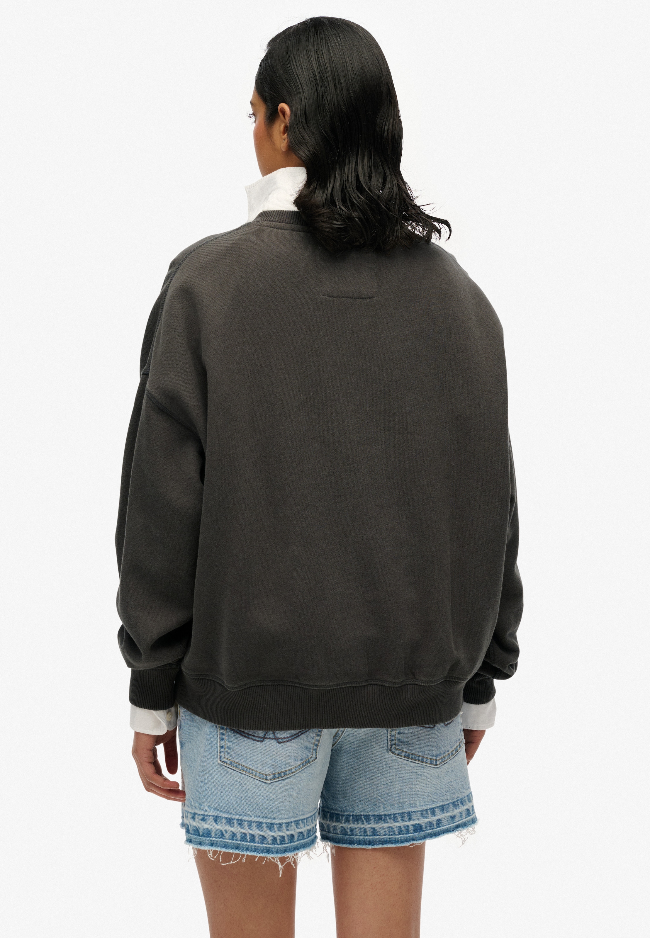 Superdry Sweatshirt »ATHLETIC TONAL APPLIQUE CREW«
