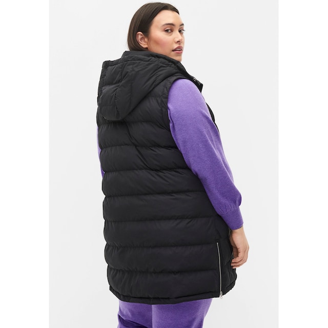 Zizzi Longweste »Zizzi WAISTCOAT« bestellen | BAUR