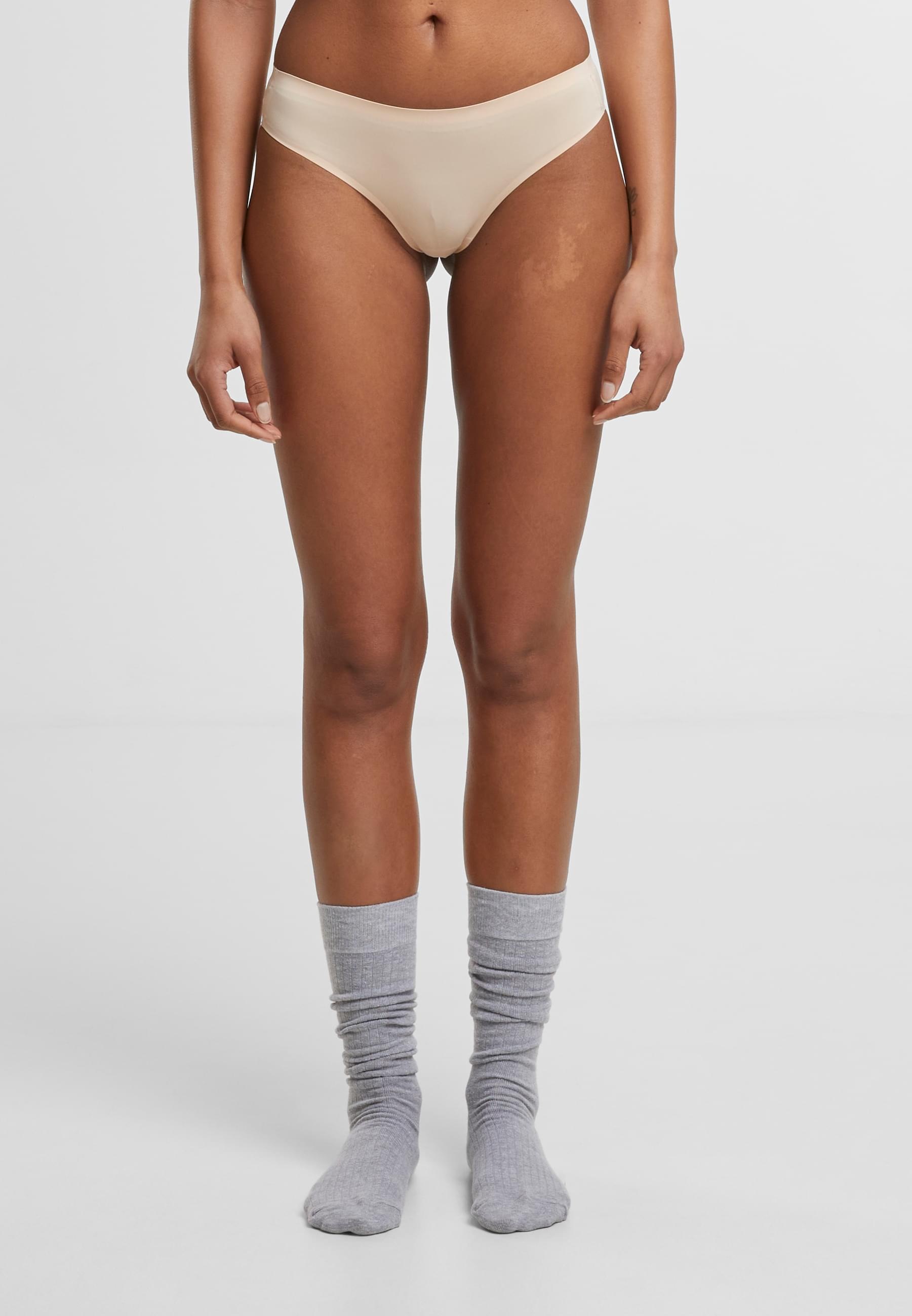 URBAN CLASSICS Panty »Urban Classics Ladies Bonded Brazilian 3-Pack«