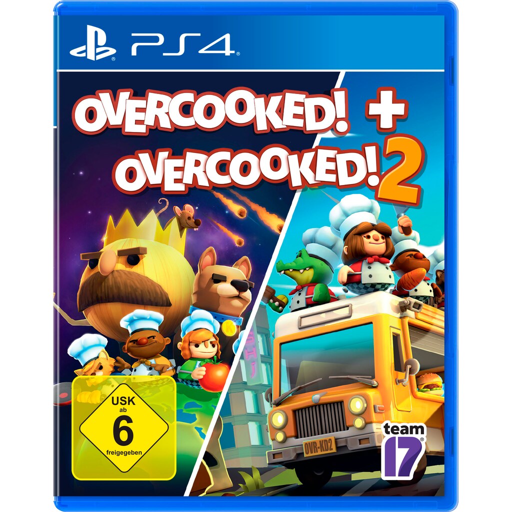 Spielesoftware »Overcooked! + Overcooked! 2«, PlayStation 4