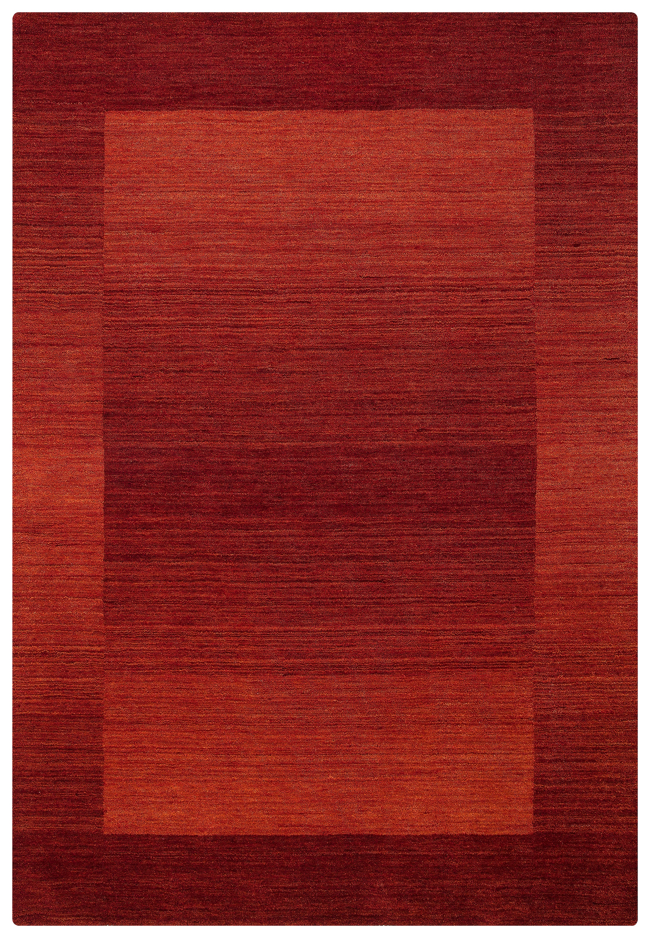 THEKO Wollteppich "Gabbeh Super, Handweb, Teppich, Bordüre, reine Wolle," r günstig online kaufen