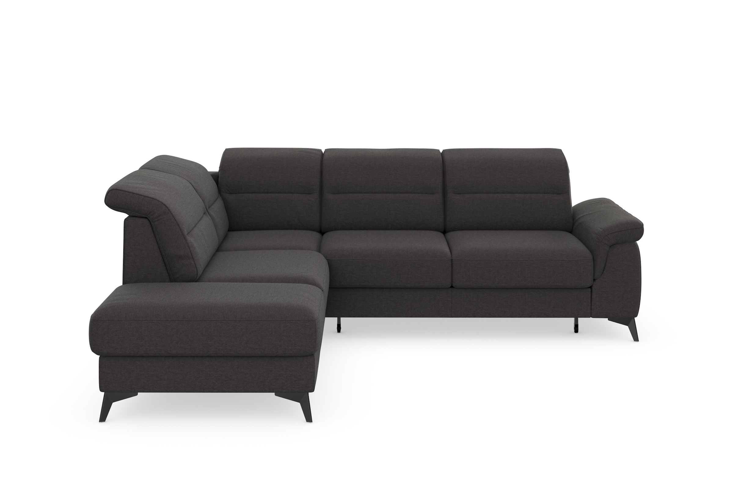 sit&more Ecksofa "Sinatra L-Form", mit Ottomane, optional mit Kopfteilverst günstig online kaufen