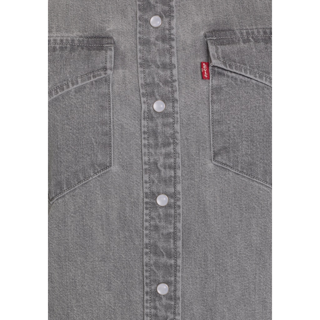 Levi's® Jeansbluse »ESSENTIAL WESTERN«, mit Brusttaschen mit Druckknöpfen