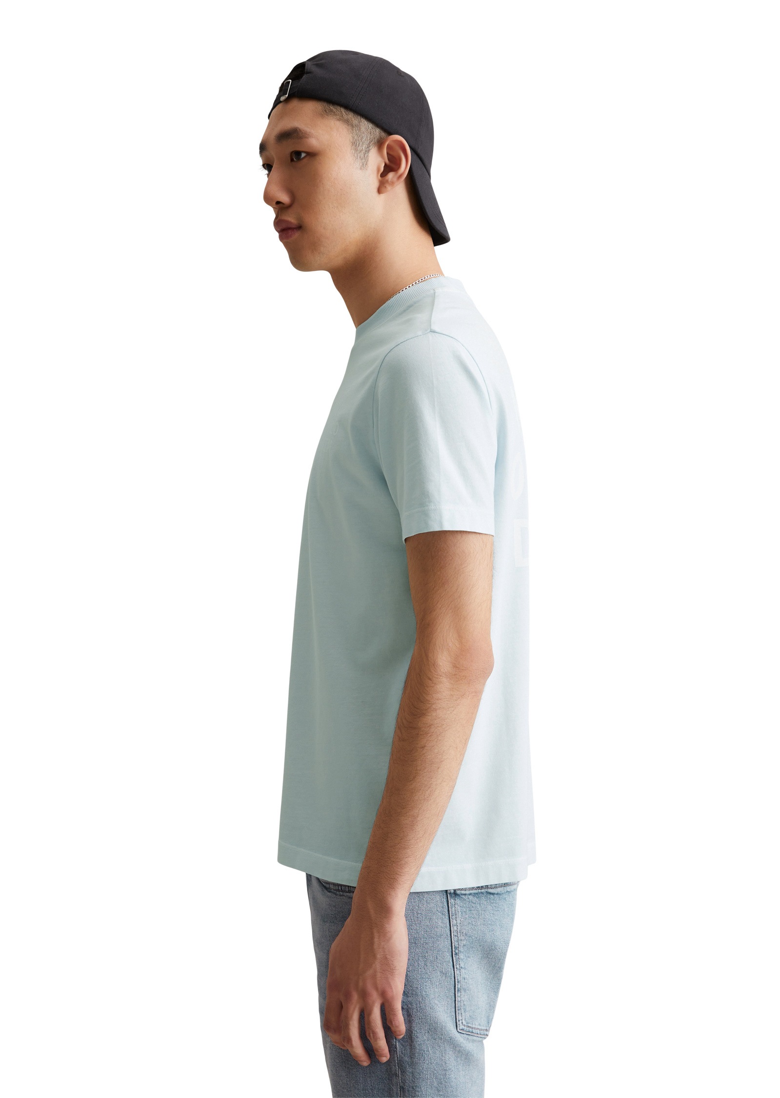 Marc OPolo DENIM T-Shirt "mit Logoprint auf Vorder- und Rückseite" günstig online kaufen