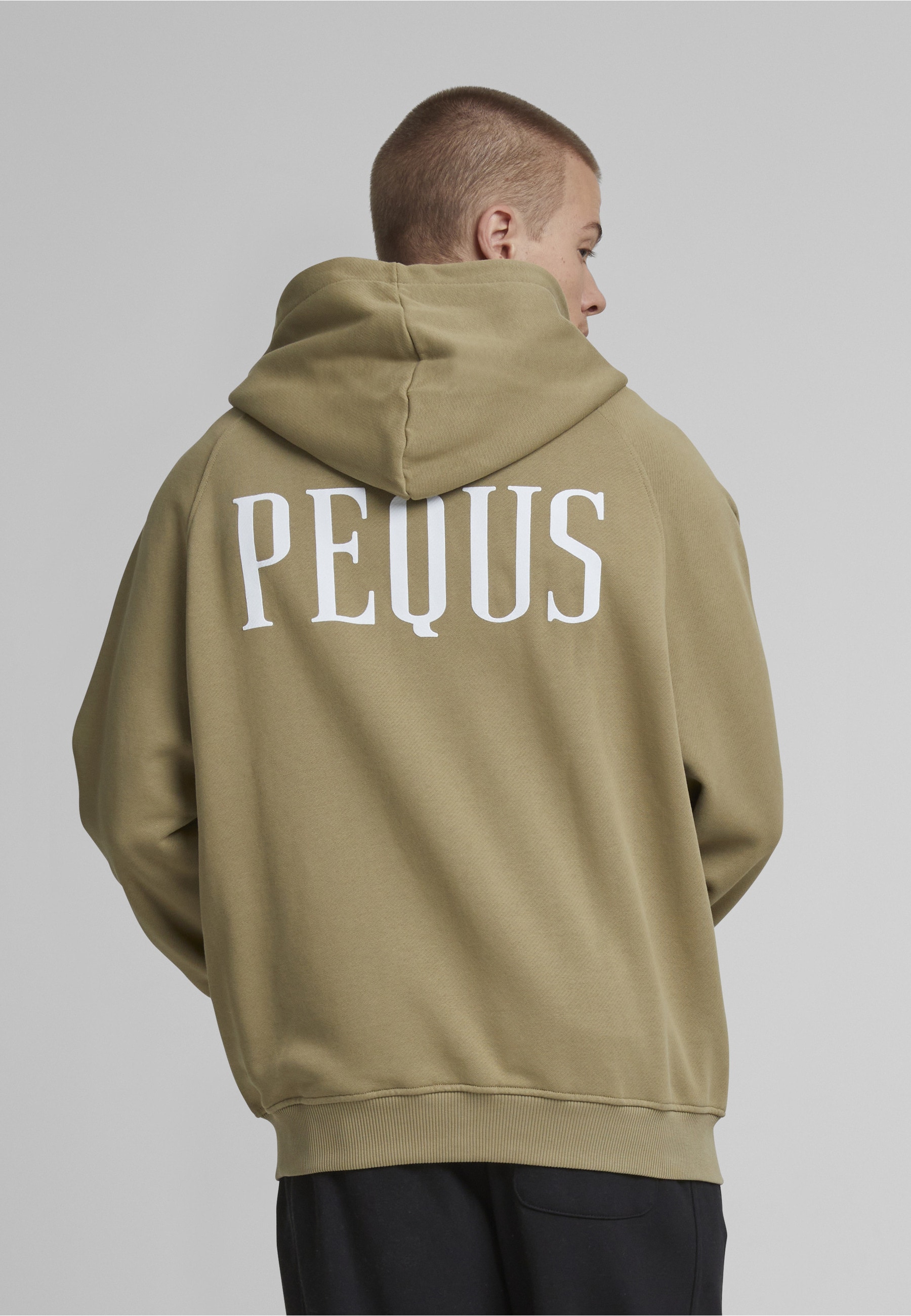 PEQUS Kapuzenpullover »PEQUS PEQUS Back Logo Zip-Hoodie« 1 tlg.