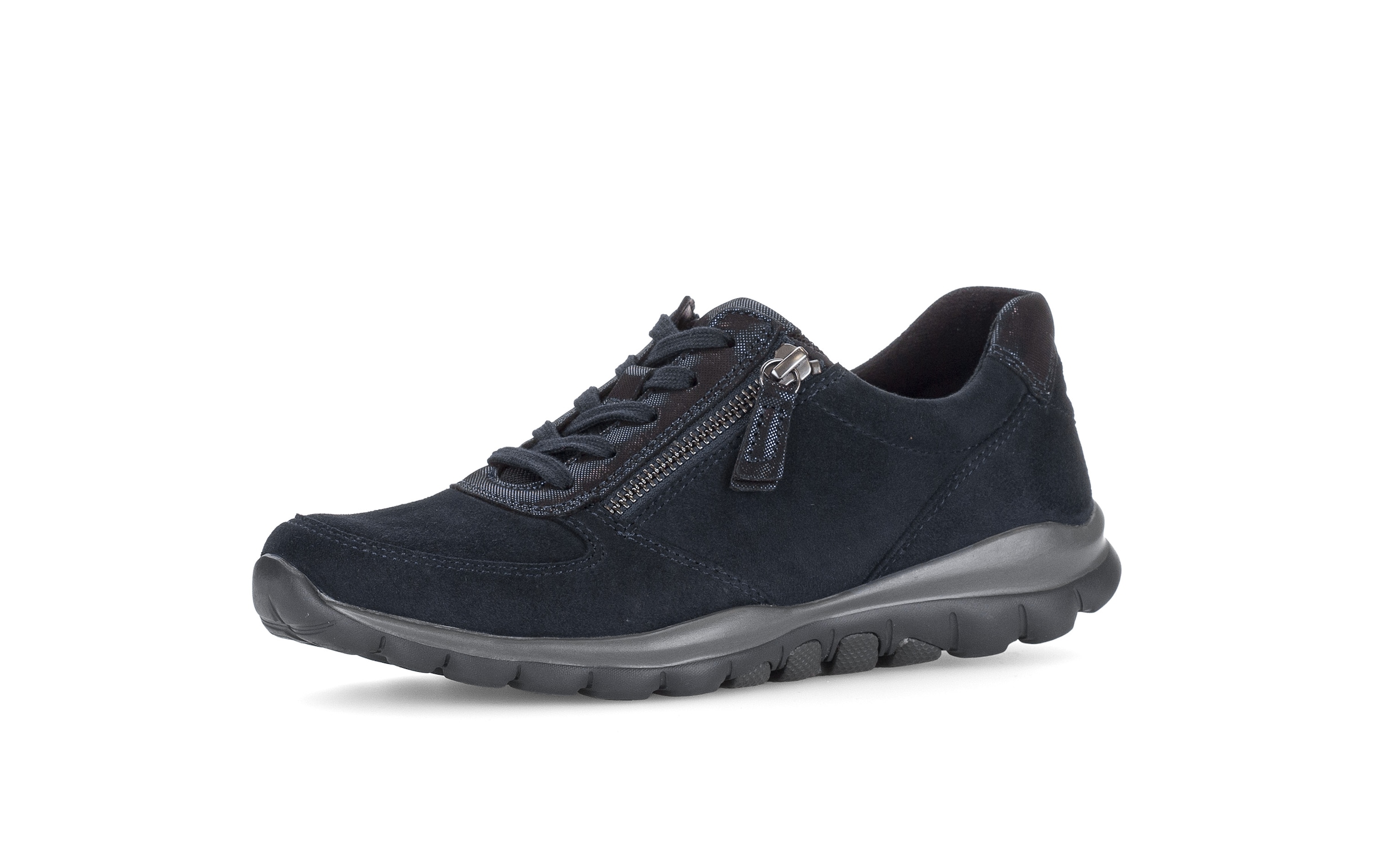 rollingsoft Keilsneaker  Schnürschuh, Halbschuh, Freizeitschuh mit Logo an der Ferse