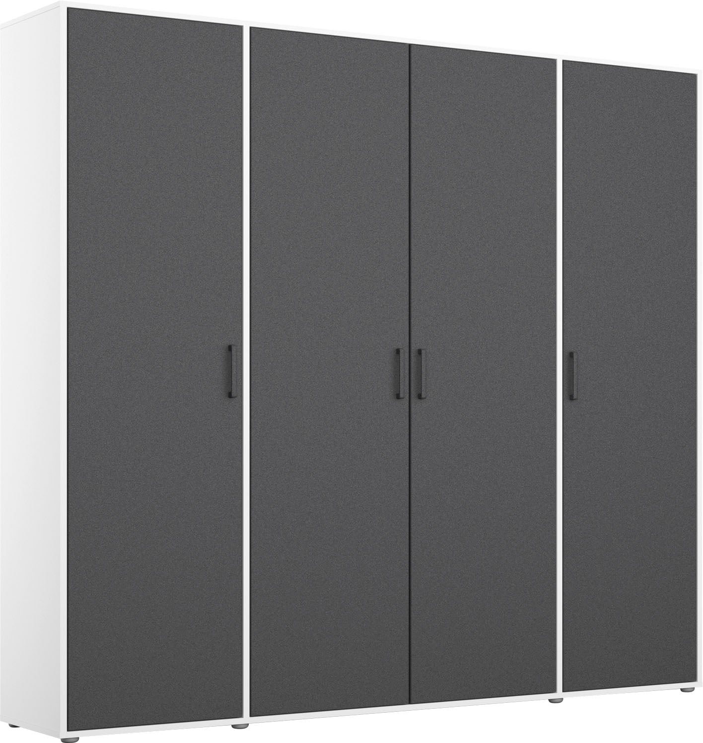rauch Kleiderschrank "VOYAGER Garderobe Wäscheschrank Schlafzimmer" in 3 verschiedenen Ausstattungen BASIC/CLASSIC/PREMIUM, mit 2 modernen Griffvarianten, viel Stauraum MADE IN GERMANY