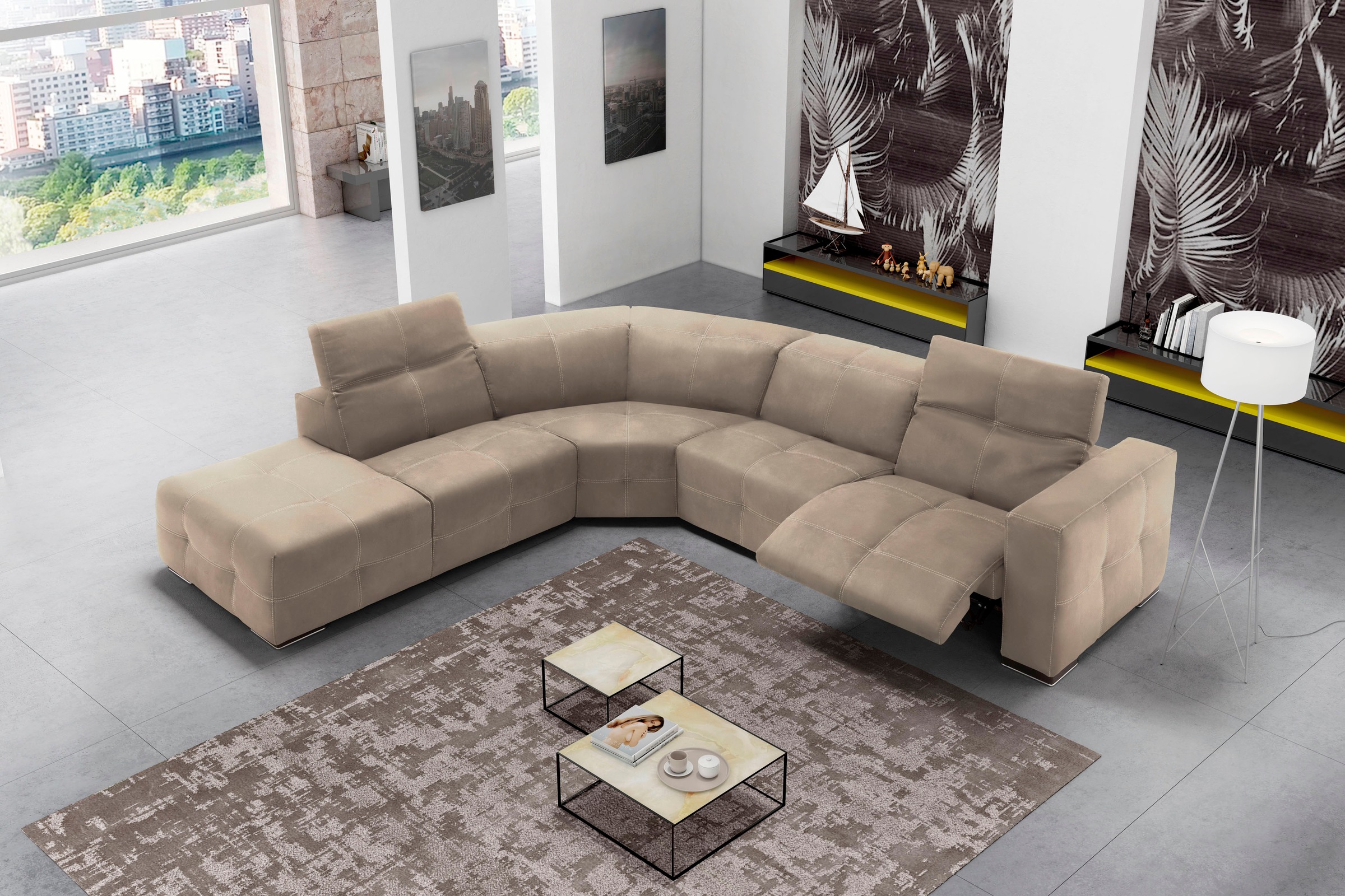Egoitaliano Ecksofa "Sauvanne, Designsofa der Extraklasse, elegant und bequ günstig online kaufen