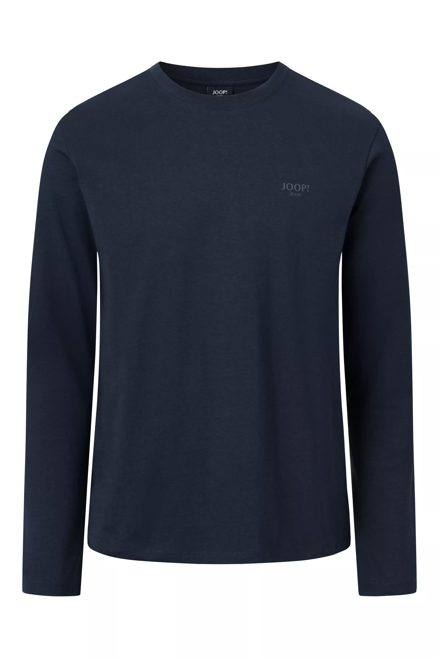 Joop Jeans Langarmshirt "JJJ-33Alphis-L" mit Logostickerei günstig online kaufen
