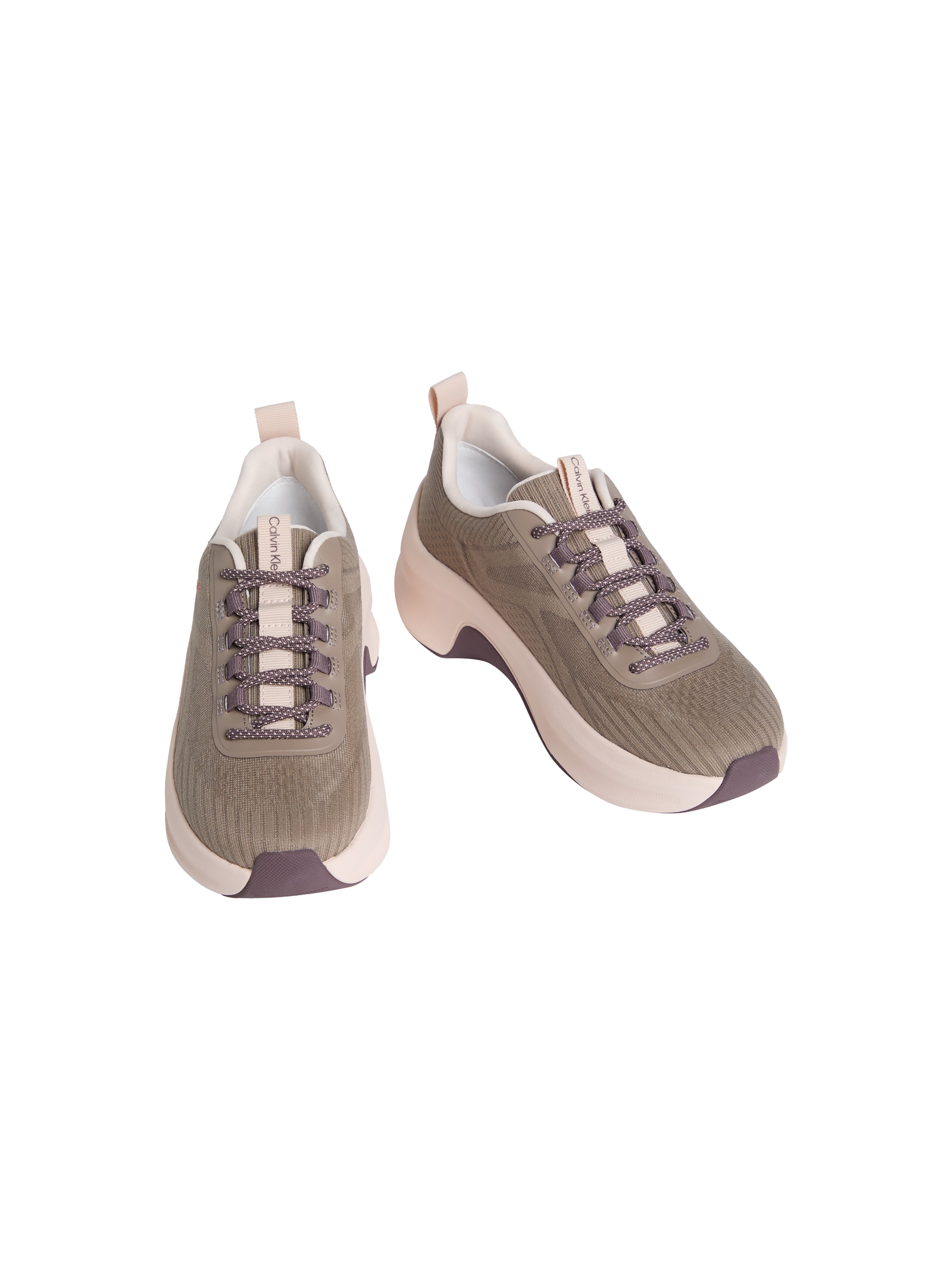 Calvin Klein Plateausneaker »CHUNKY RUN CKSTRIPE LUP SP KN«  Chunky-Sneaker, Halbschuh, Schnürer mit Logoschriftzug