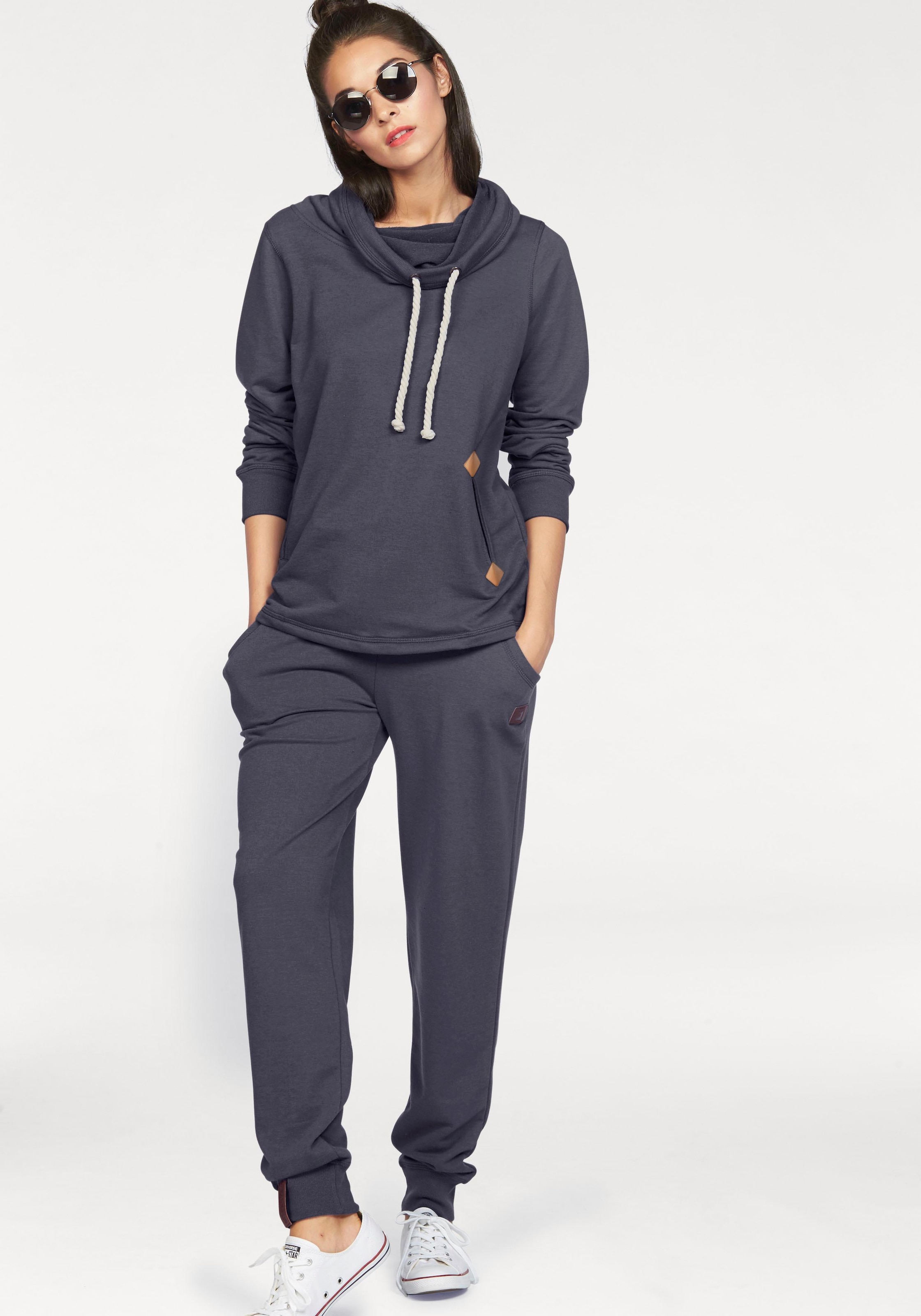 Ocean Sportswear Jogginganzug »Essentials Joggingsuit« (Set 2 tlg.) mit  Lederimitat-Details