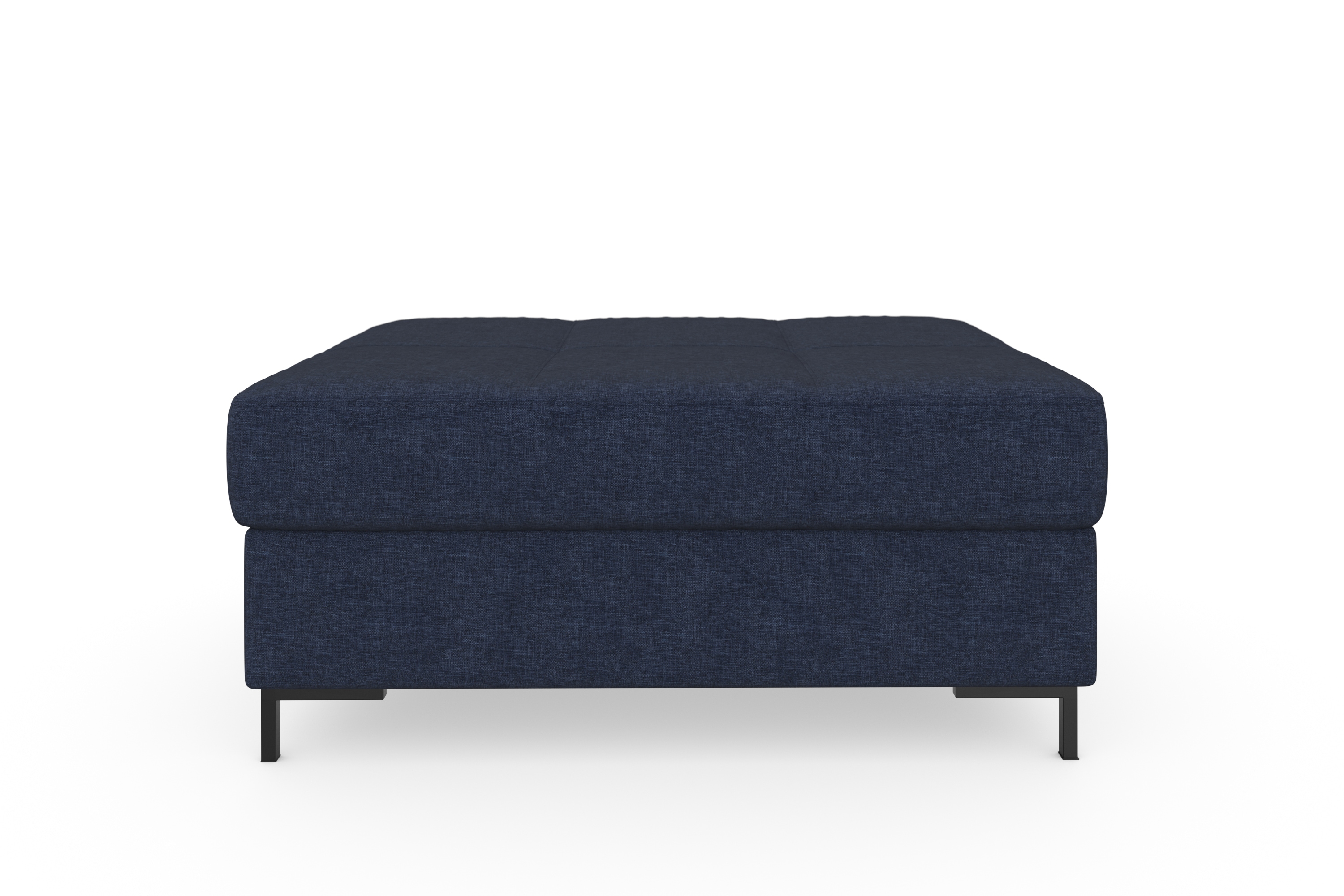 DOMO collection Polsterhocker "Capelo bequem, Federkernunterfederung, B/T 100/70cm" inklusive Federkern