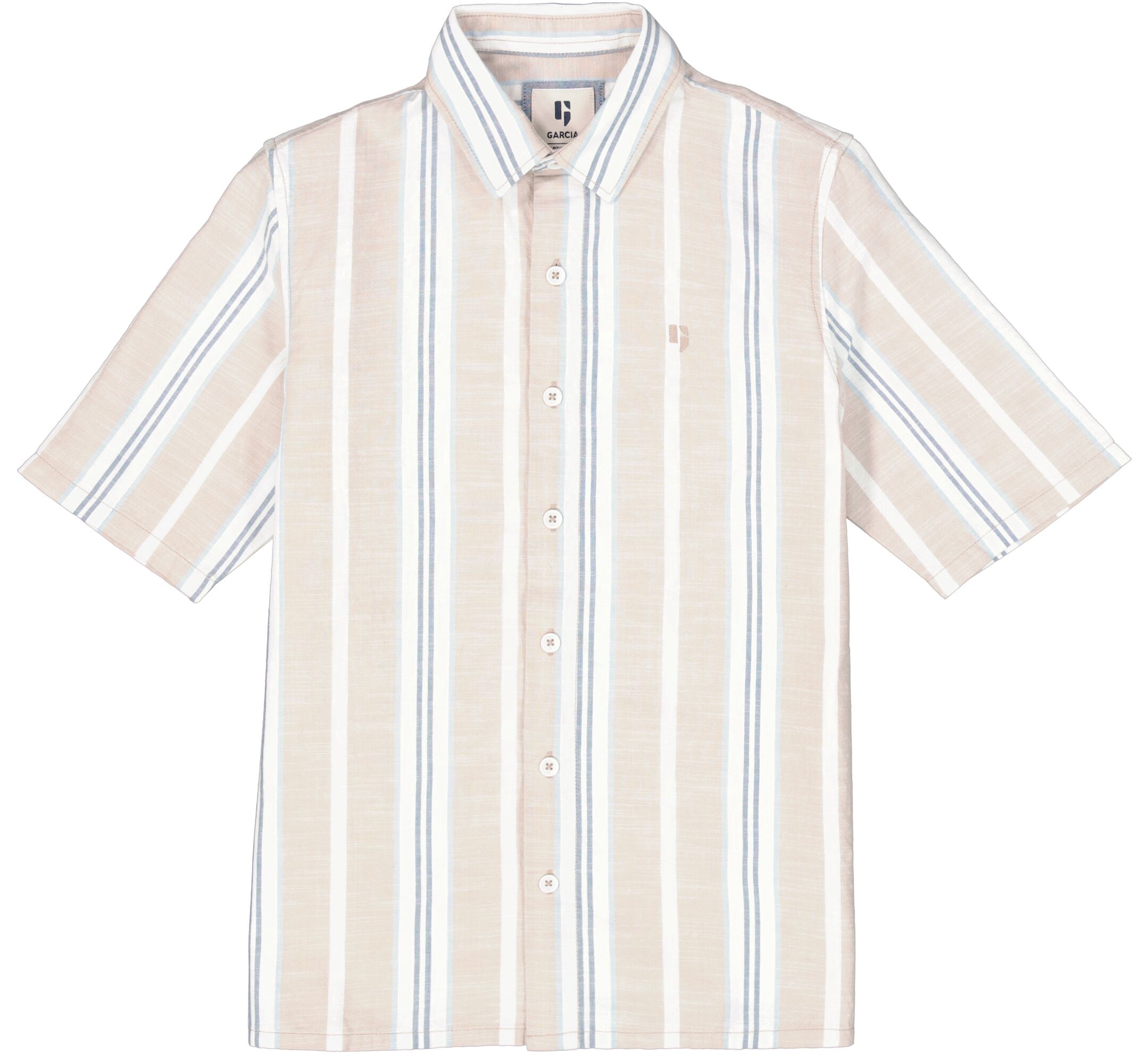 Garcia Kurzarmhemd, mit Logo Stickerei for BOYS