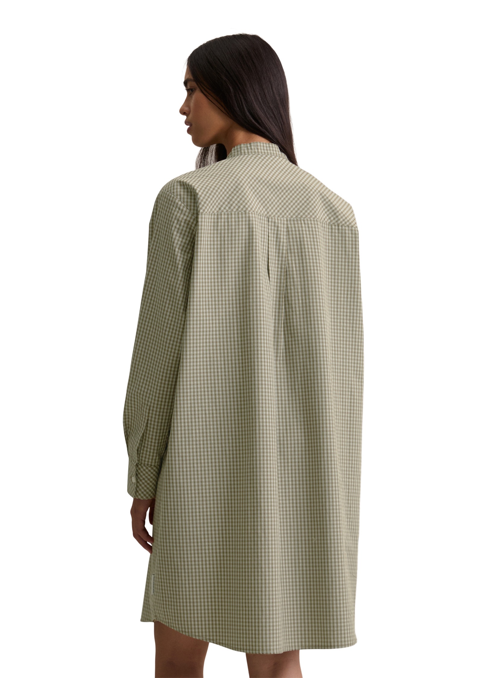 Marc O'Polo DENIM Hemdblusenkleid »aus Papertouch-Popeline«
