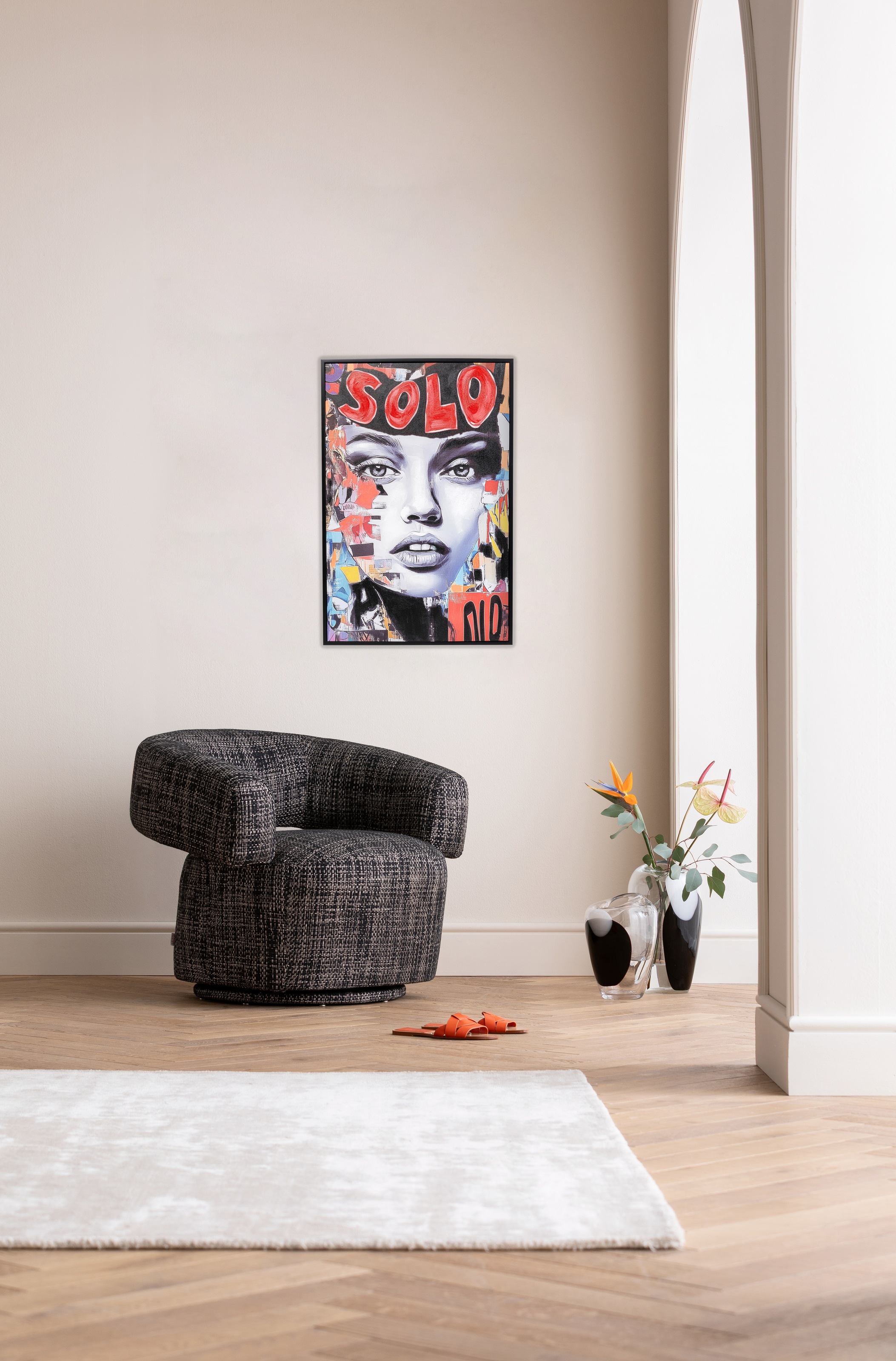 Kare Design Bild mit Rahmen