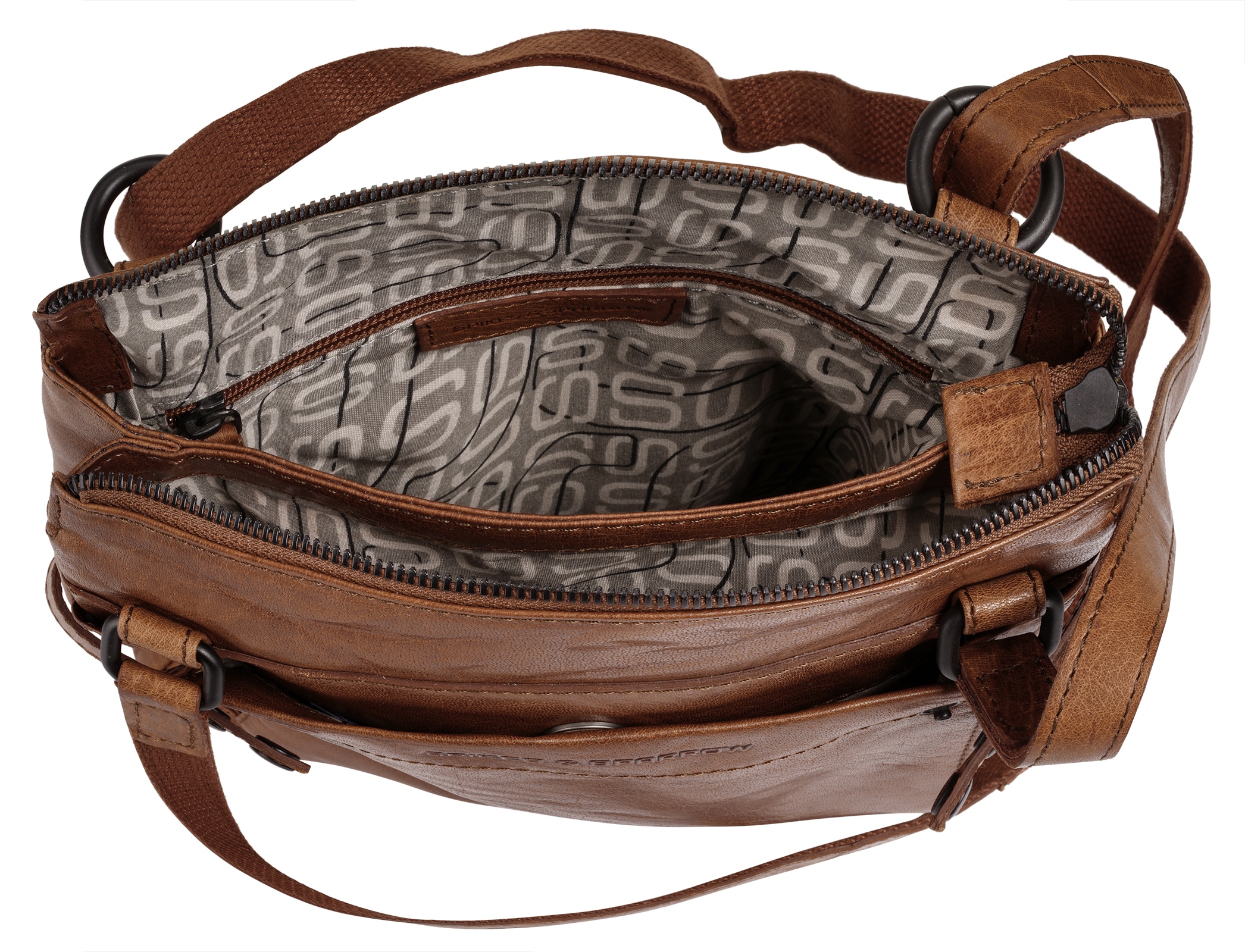 Spikes & Sparrow Cityrucksack, echt Leder