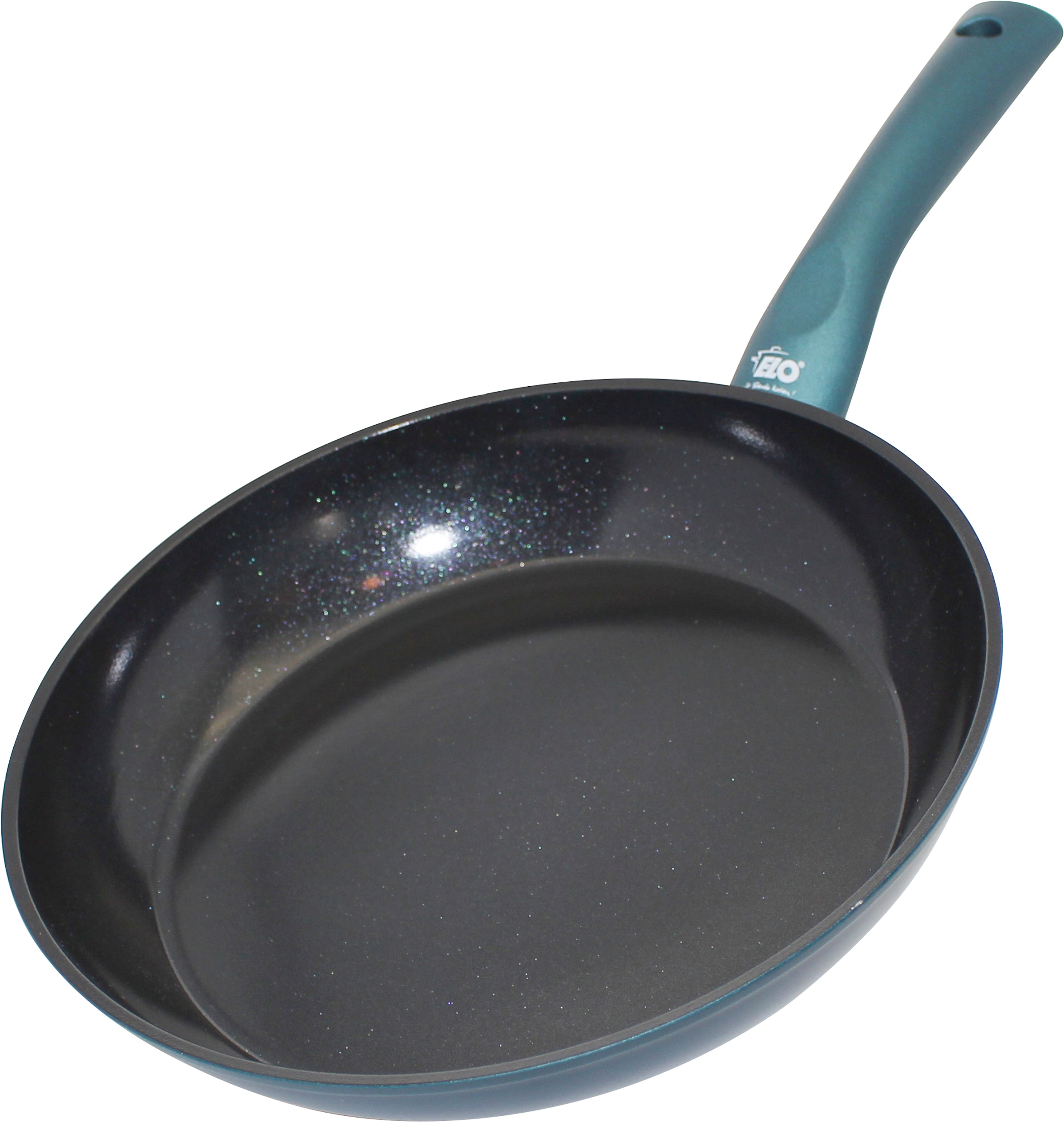 Elo Basic Bratpfanne »Colorio mit farbigem Protektor« Aluminium 1 tlg. türkis mit passendem Pfannenschoner