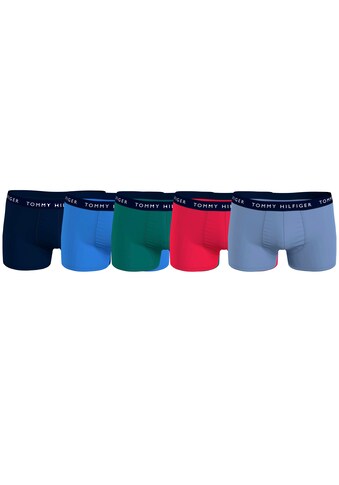 Tommy Hilfiger Underwear Boxer, (Packung, 5er-Pack), mit kontrastfarbenem Wäschebund kaufen