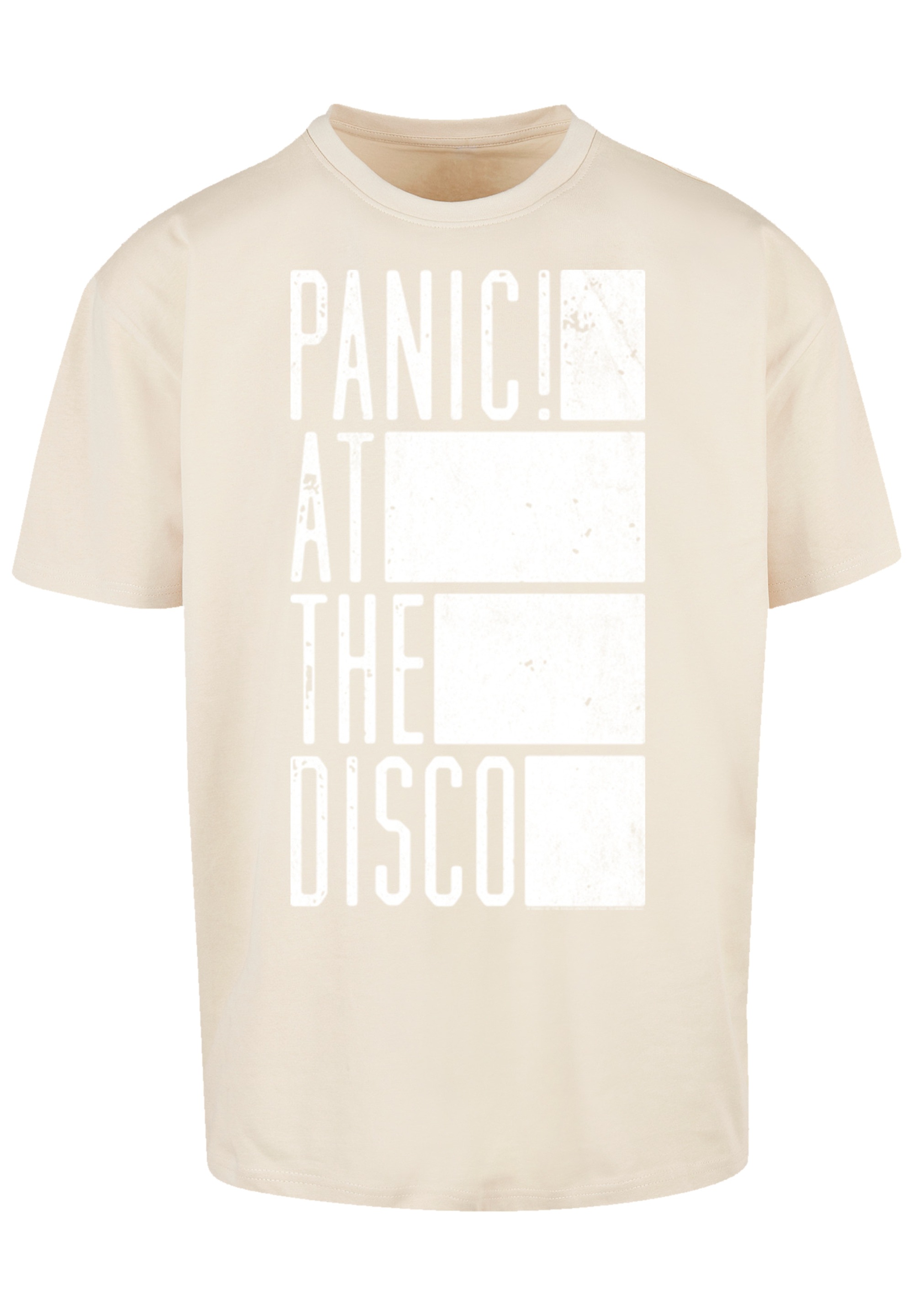 F4NT4STIC T-Shirt "Panic At The Disco Block Text" Premium Qualität günstig online kaufen