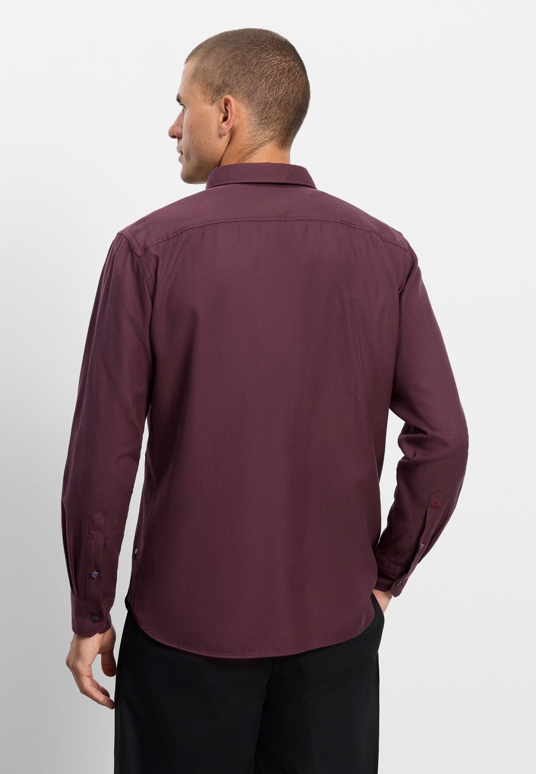 OLYMP Langarmhemd »OLYMP Casual, Regular Fit, Kent«