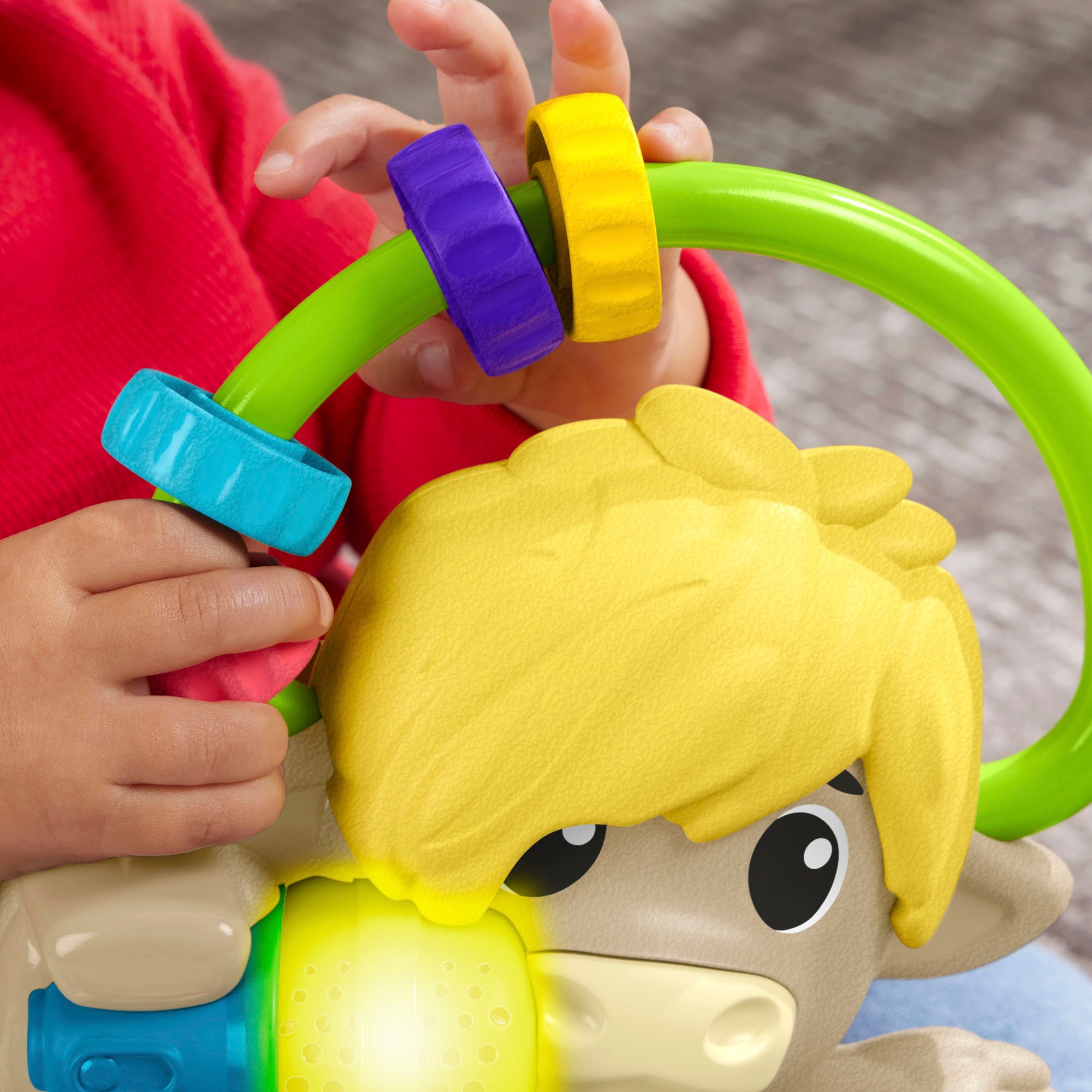 Fisher-Price® Lernspielzeug »Beat Bande ABC DJ-Yak Taylor«, mit Licht und Sound