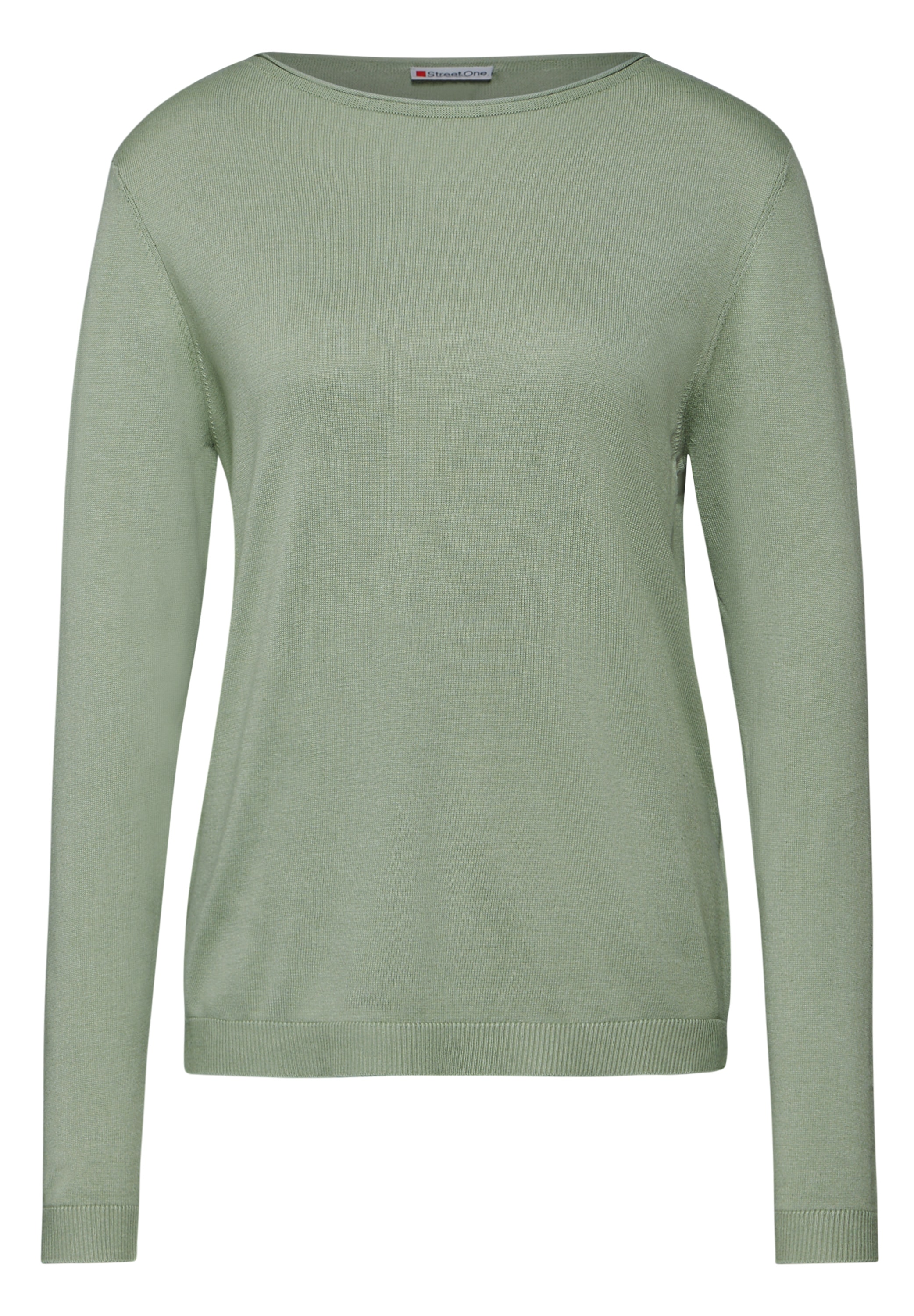 STREET ONE Strickpullover, mit U-Boot-Ausschnitt