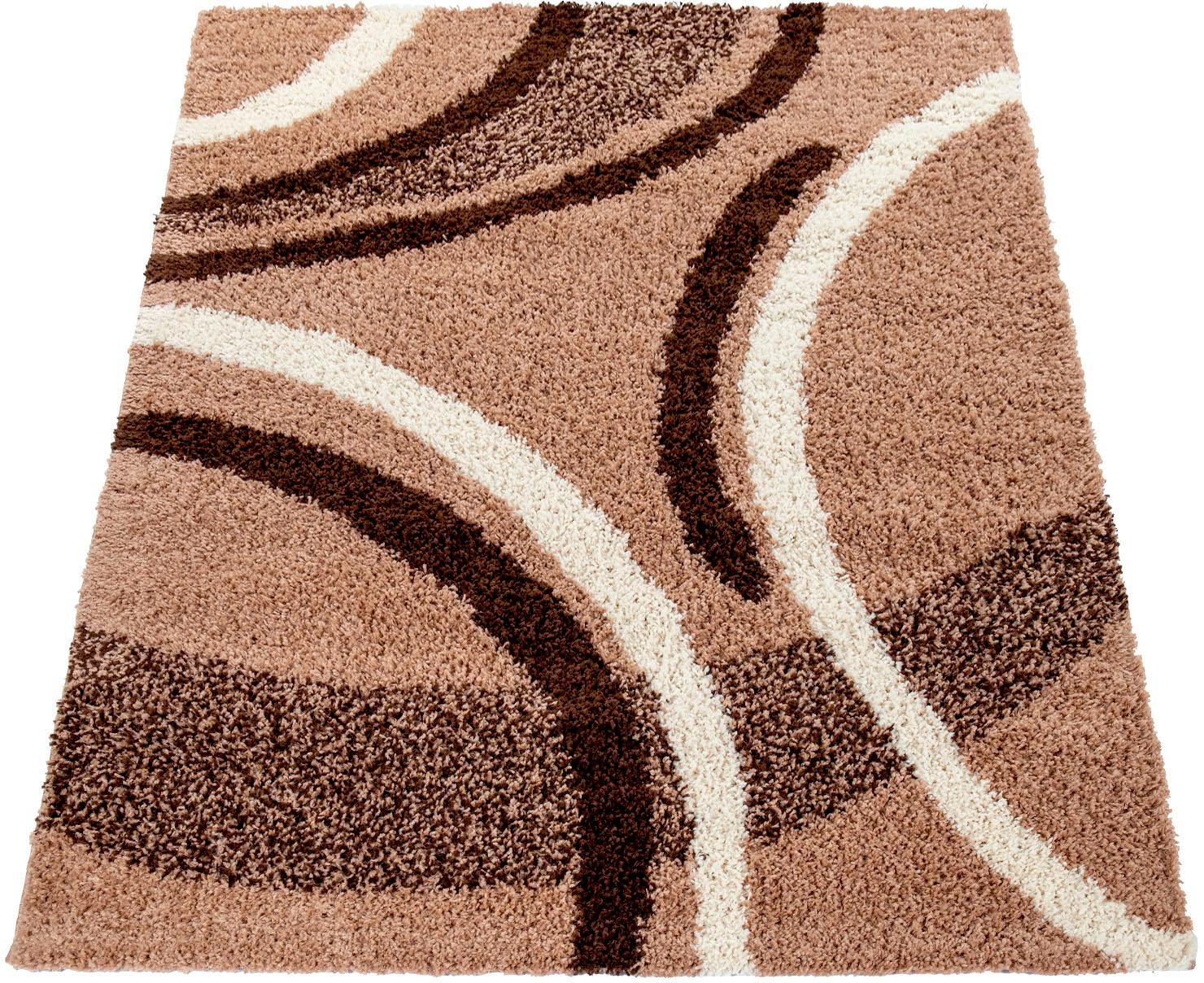 Läufer »Mango 301«, rechteckig, Teppich-Läufer, weicher Shaggy, modernes Design