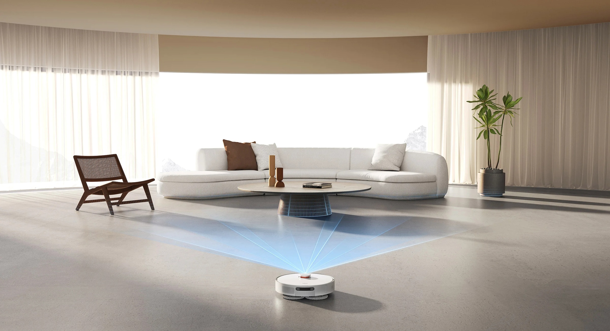 Xiaomi Wischroboter »Xiaomi Vacuum X20+«, Intelligente All-in-One-Basisstation