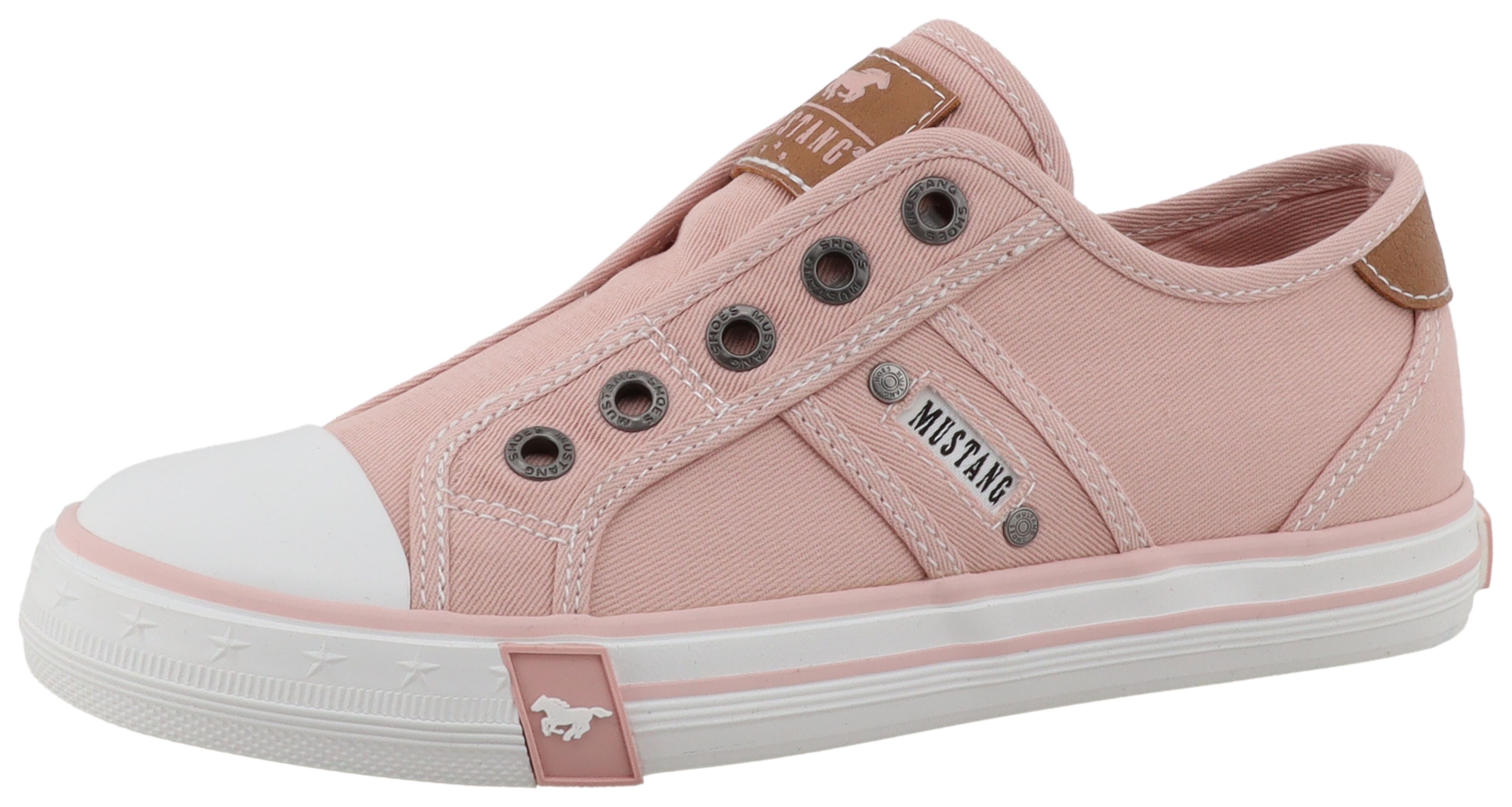 MUSTANG SHOES Gaspare Slip-On Sneaker Rose 36