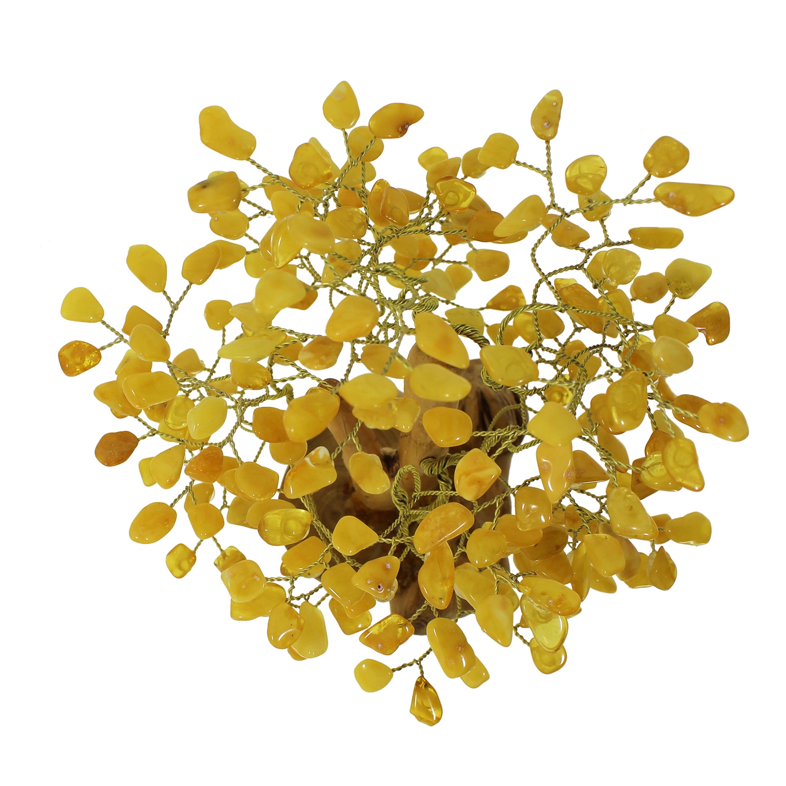 OSTSEE-SCHMUCK Dekobaum »- 15 cm, 216 Bernsteine - Bernstein -,«