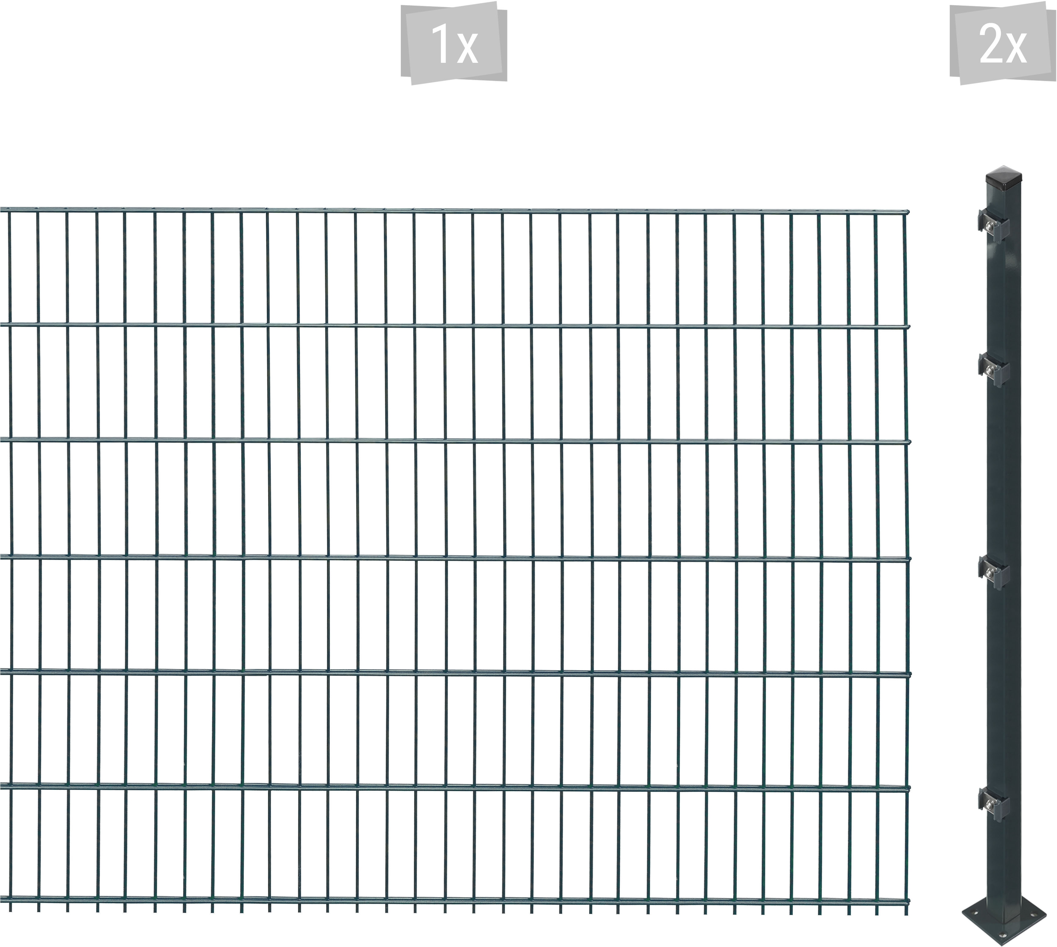 Arvotec "ESSENTIAL 123 zum Aufschrauben" Zaunhöhe 123 cm, Zaunlänge 2 - 60 m