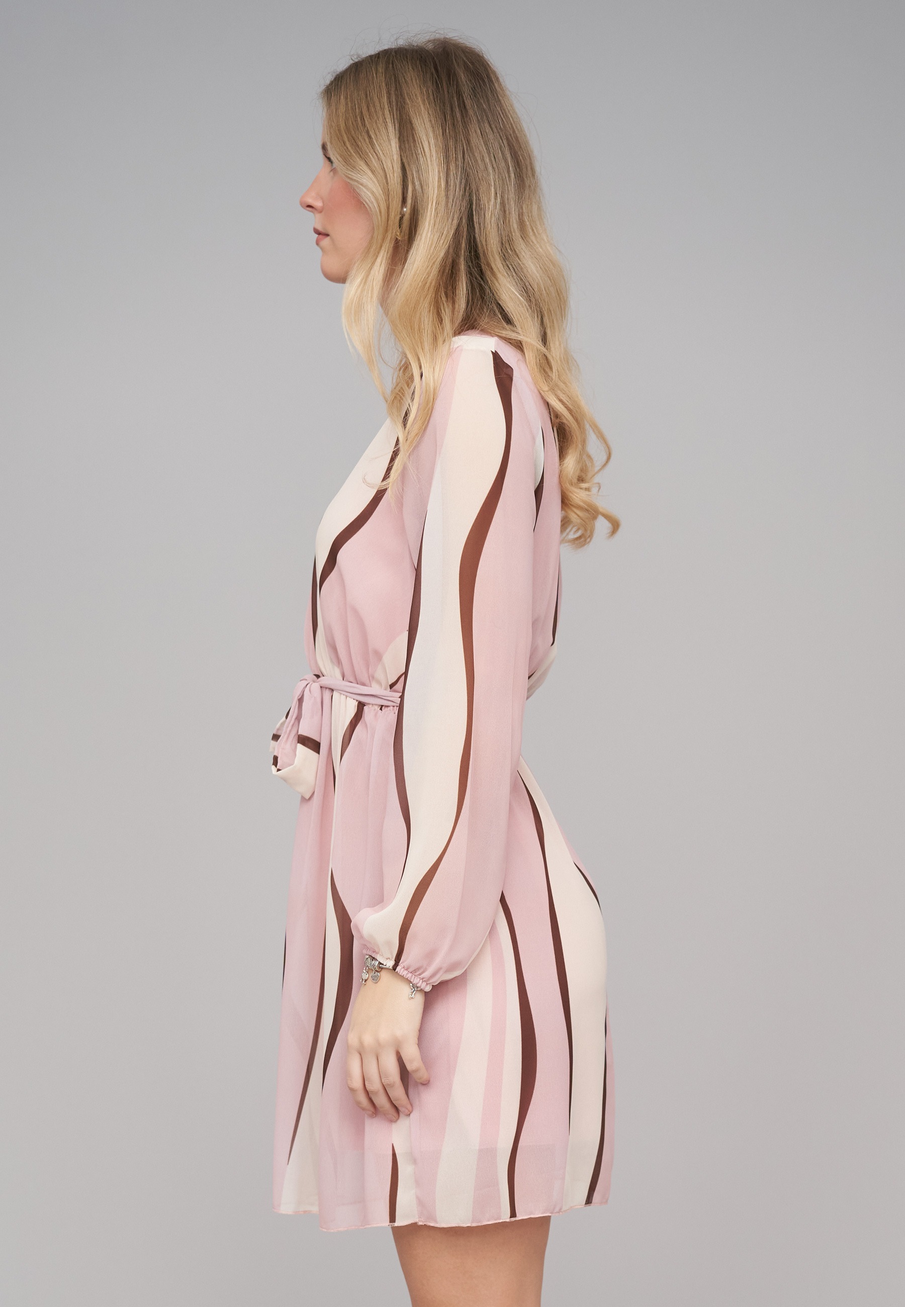 CLOUD 5IVE A-Linien-Kleid »CLOUD 5IVE Long-sleeve Dress Waves« 1 tlg.