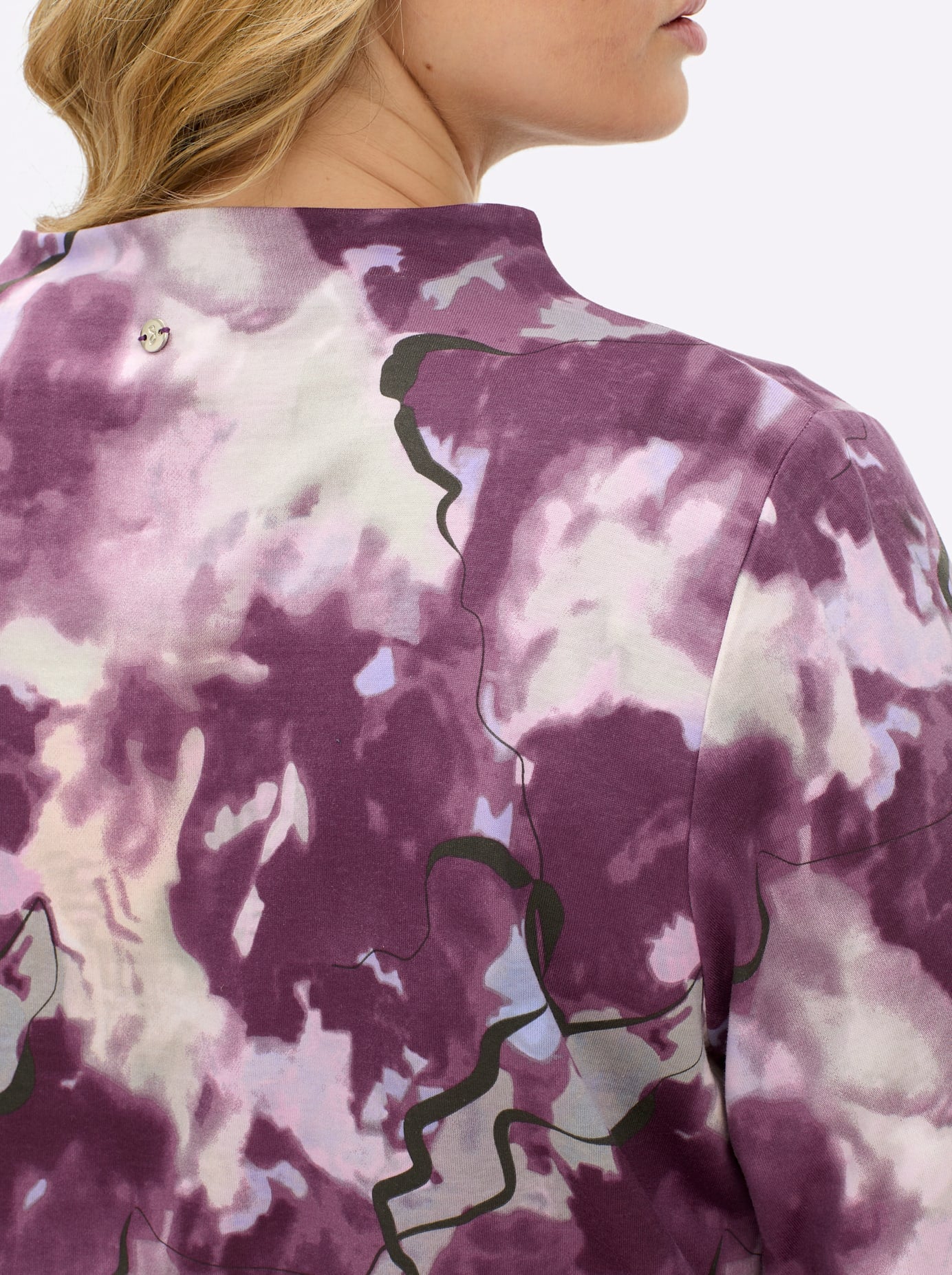 Sheego Langarmshirt »Shirt«, (1 tlg.)