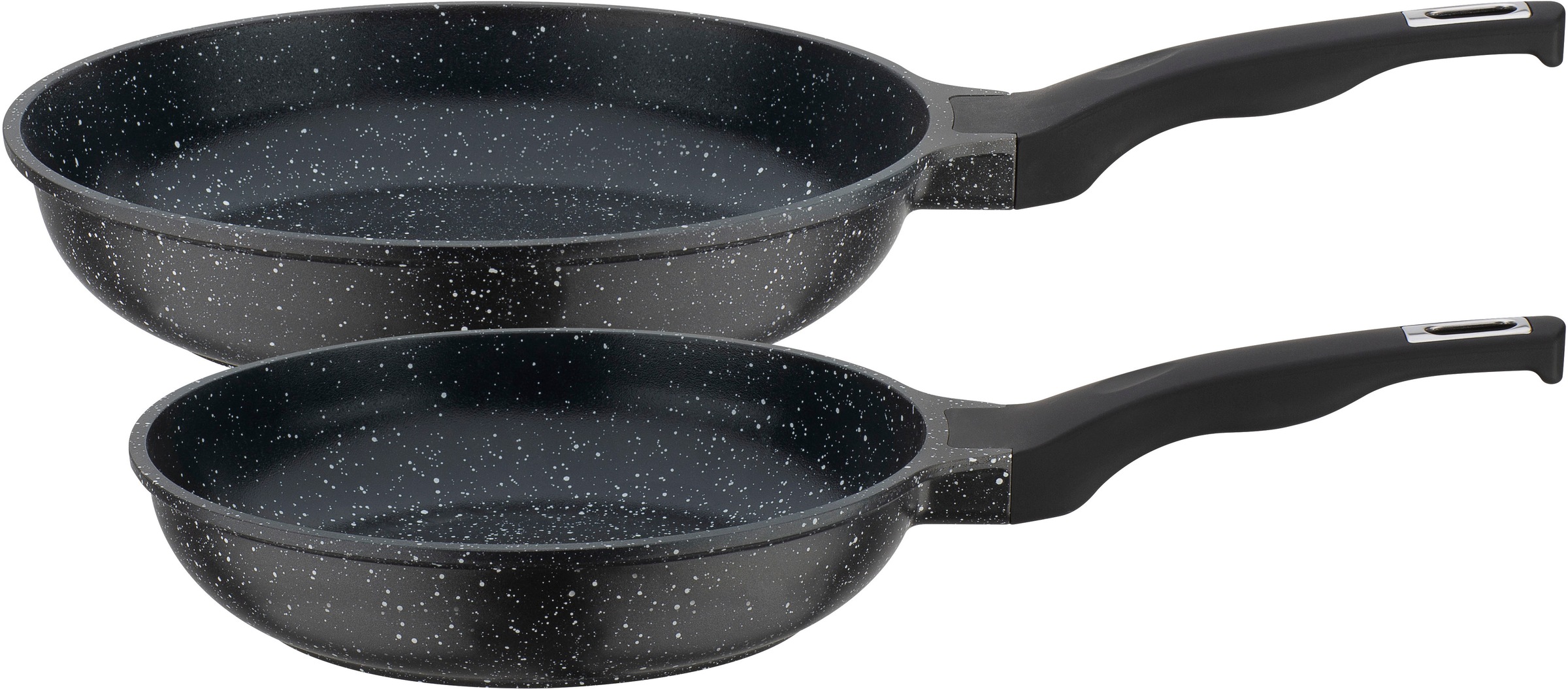 GSW Pfannen-Set "Titanium Granit Advanced" Aluminiumguss Set, 2 Stk. tlg. P günstig online kaufen