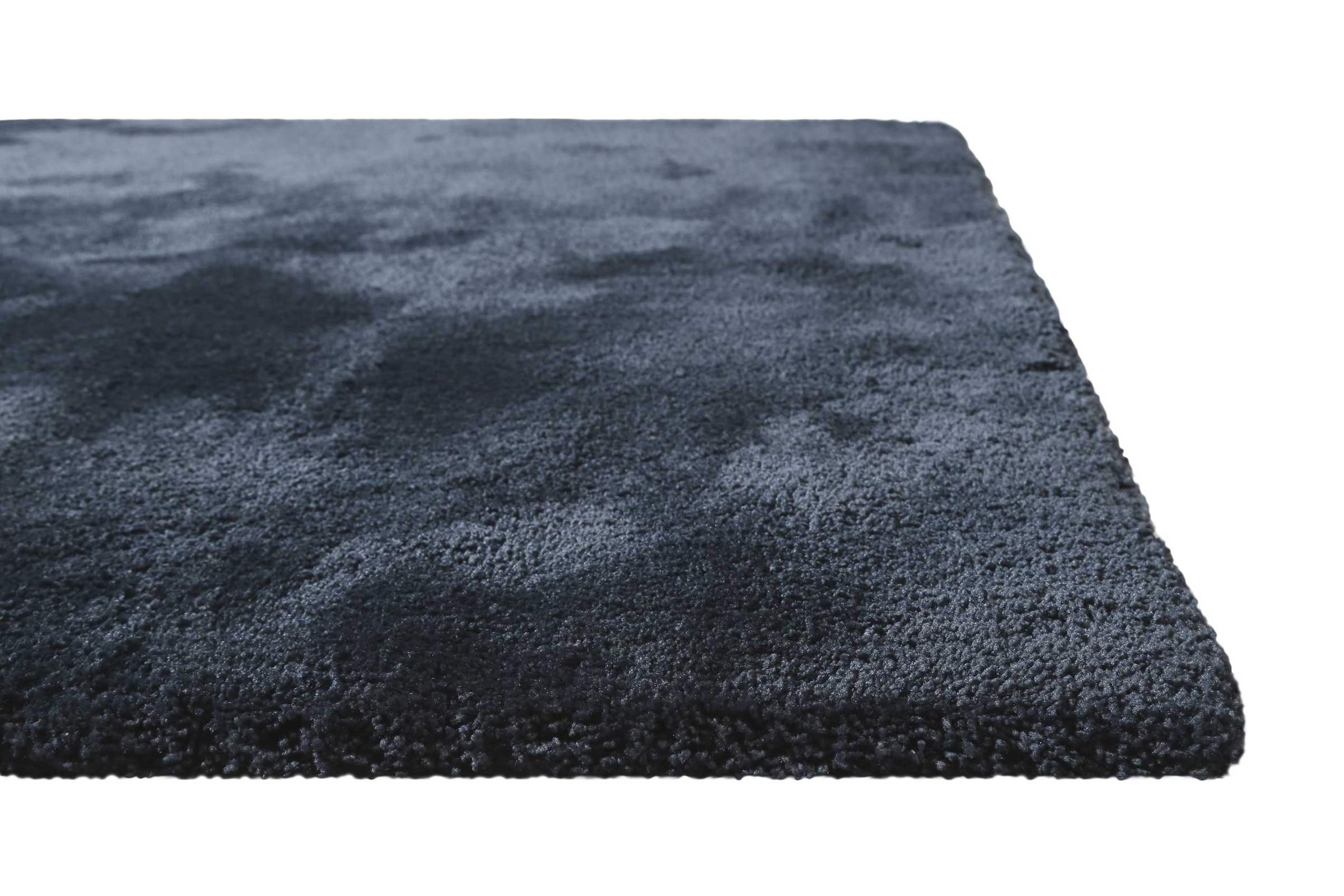 Homie Living Teppich »Pisa«, rund, 25 mm Höhe, Hochflor, Microfaser, uni, weich, Shaggy, Wohnzimmer, Schlafzimmer