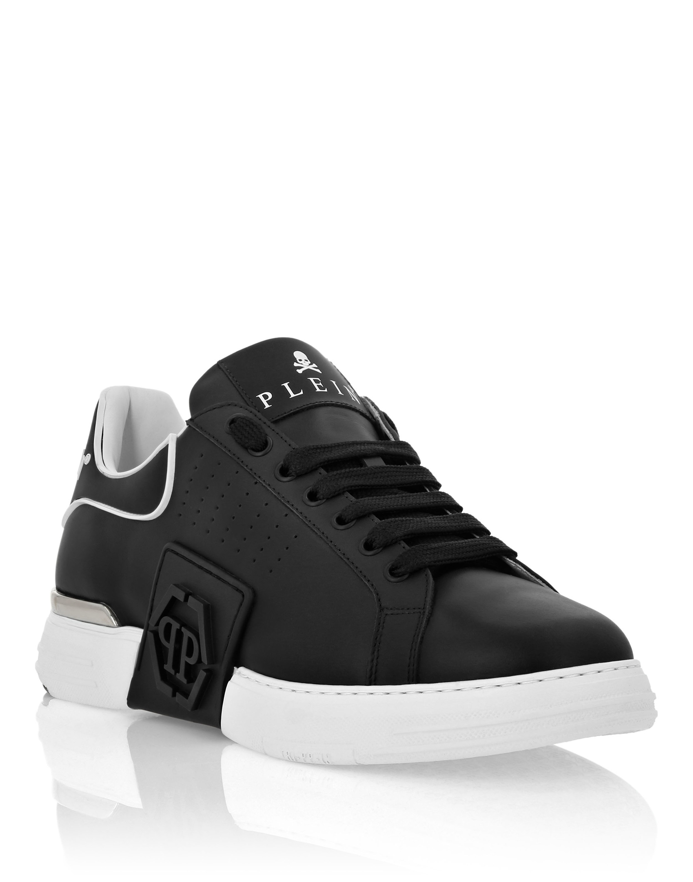PHILIPP PLEIN Damen Sneaker "Hexagon", Gr. 3702, schwarz, Schuhe