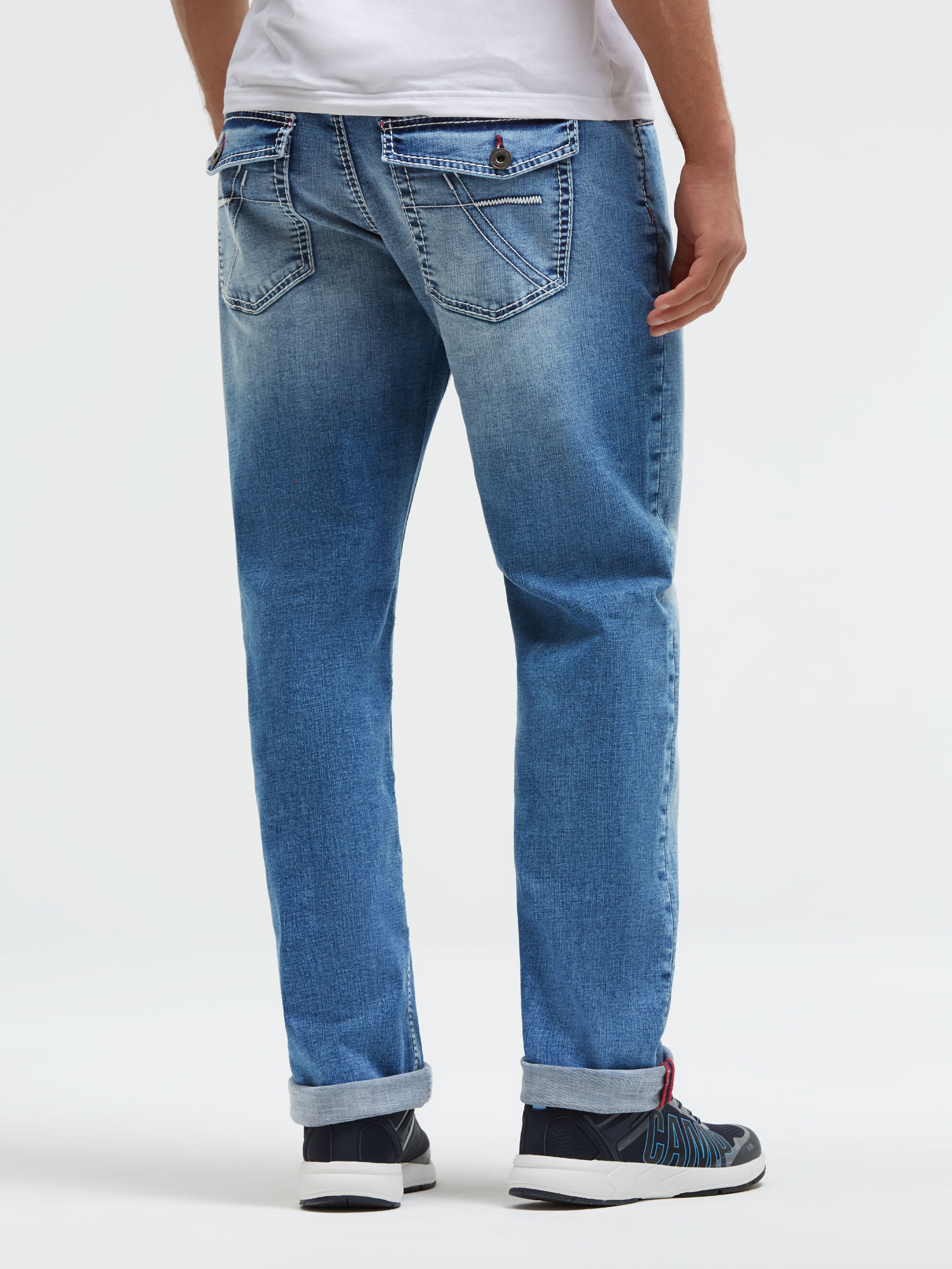 CAMP DAVID Comfort-fit-Jeans mit normaler Leibhöhe