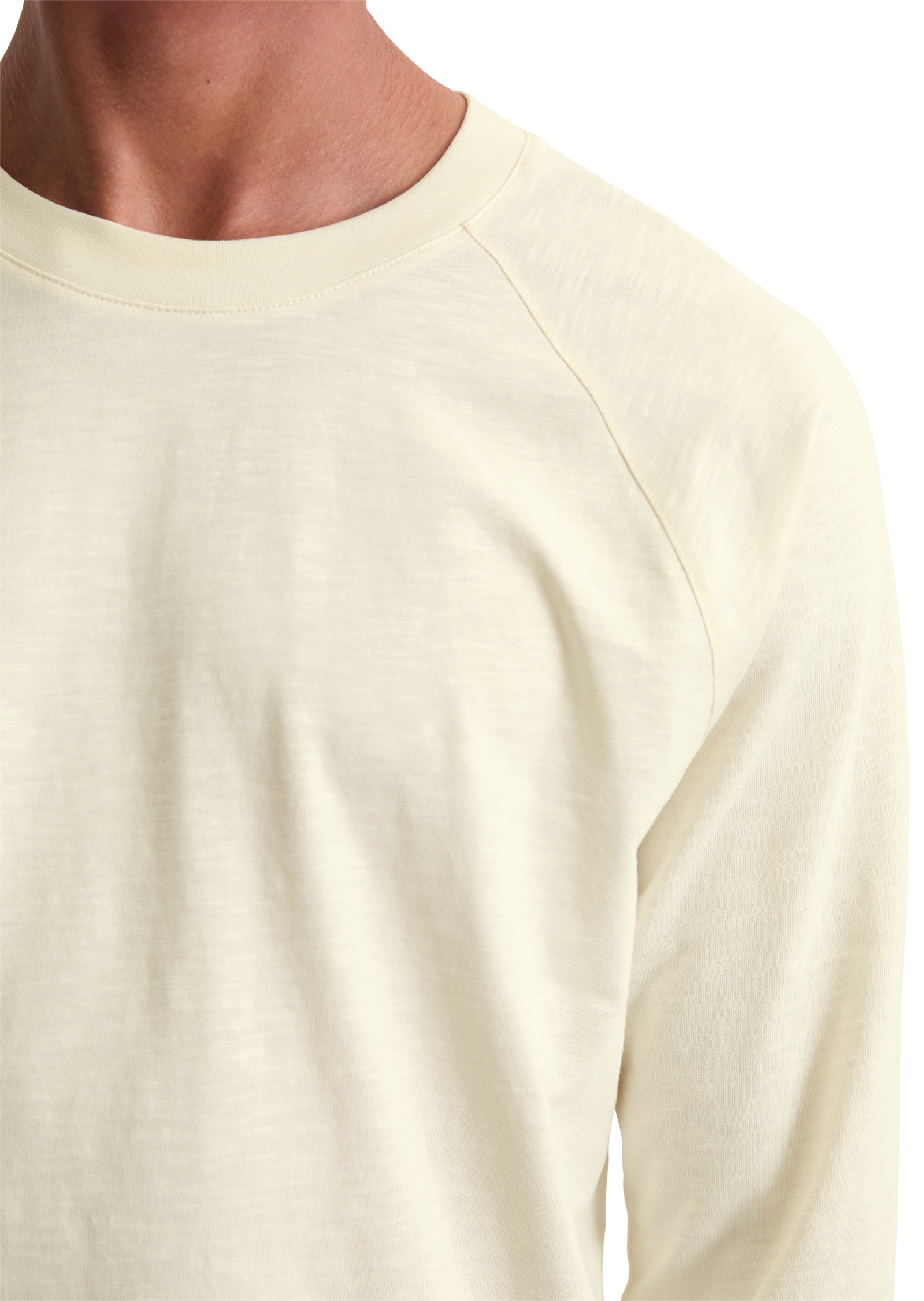 Marc O'Polo Langarmshirt »aus reiner Bio-Baumwolle«
