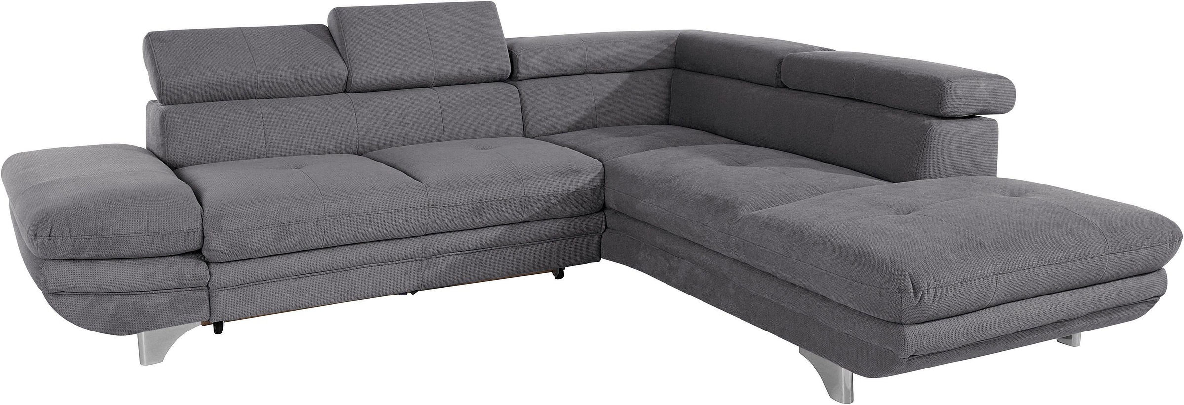 COTTA Ecksofa "Enterprise L-Form", mit Arm- & Kopfteilverstellung, wahlweis günstig online kaufen