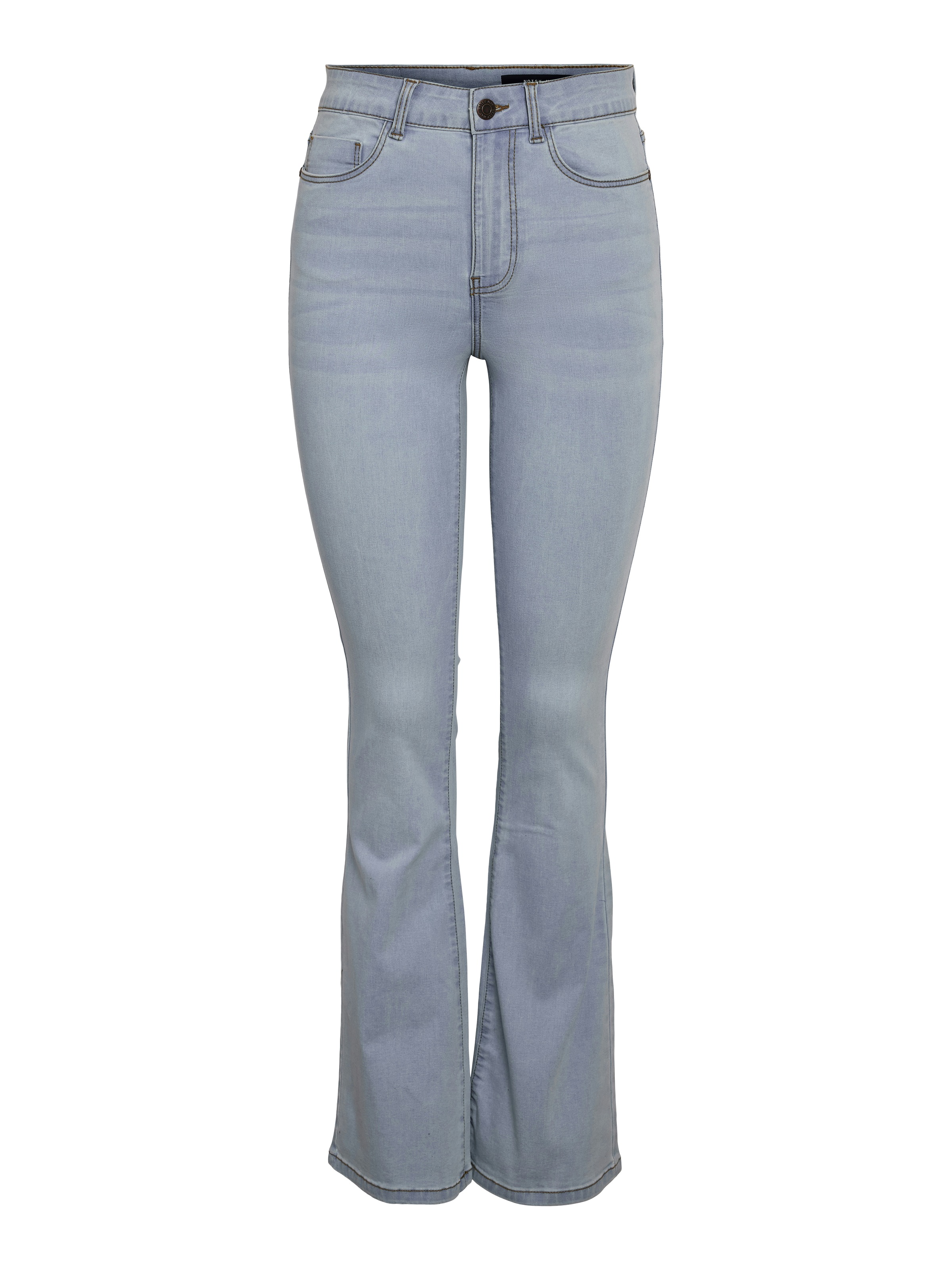 Noisy may Bootcut-Jeans "NMSALLIE HW SKINNY FLAR VI515LB FWD NOOS" günstig online kaufen