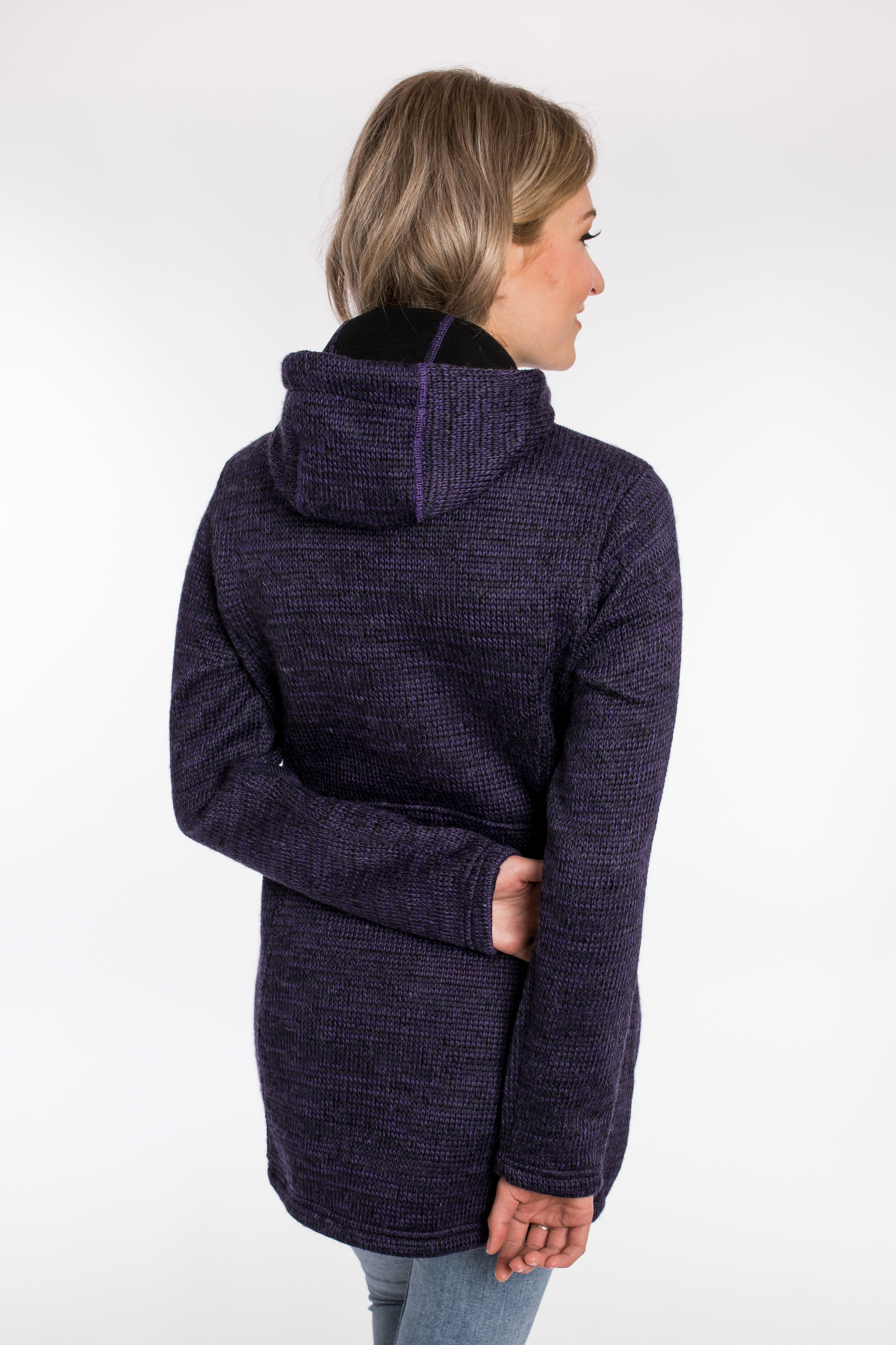 Thumbnail - DEPROC Active Strickfleecejacke "TYNDALL WOMEN", in edler Melangeoptik