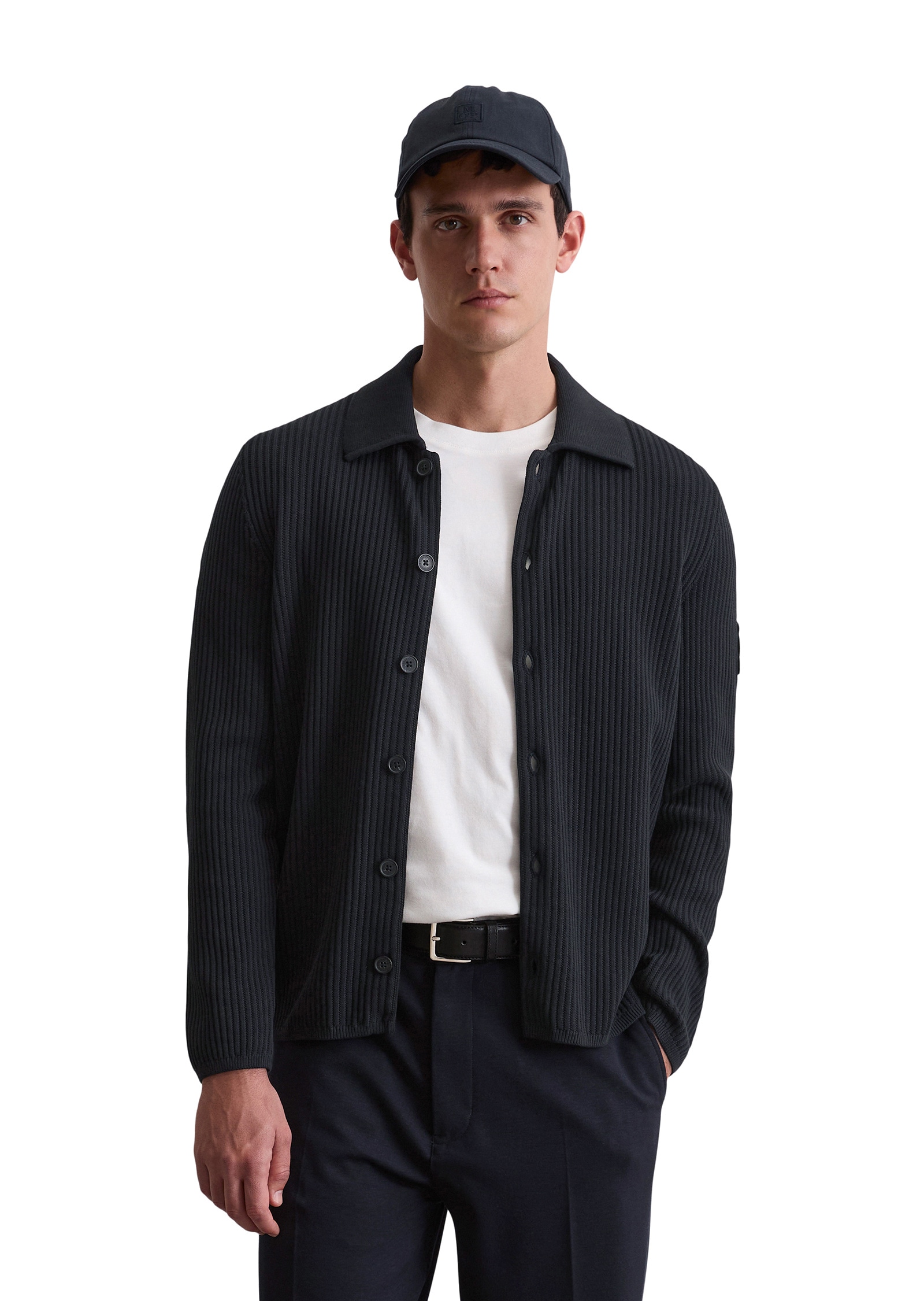Marc OPolo Cardigan "aus reiner Bio-Baumwolle" günstig online kaufen