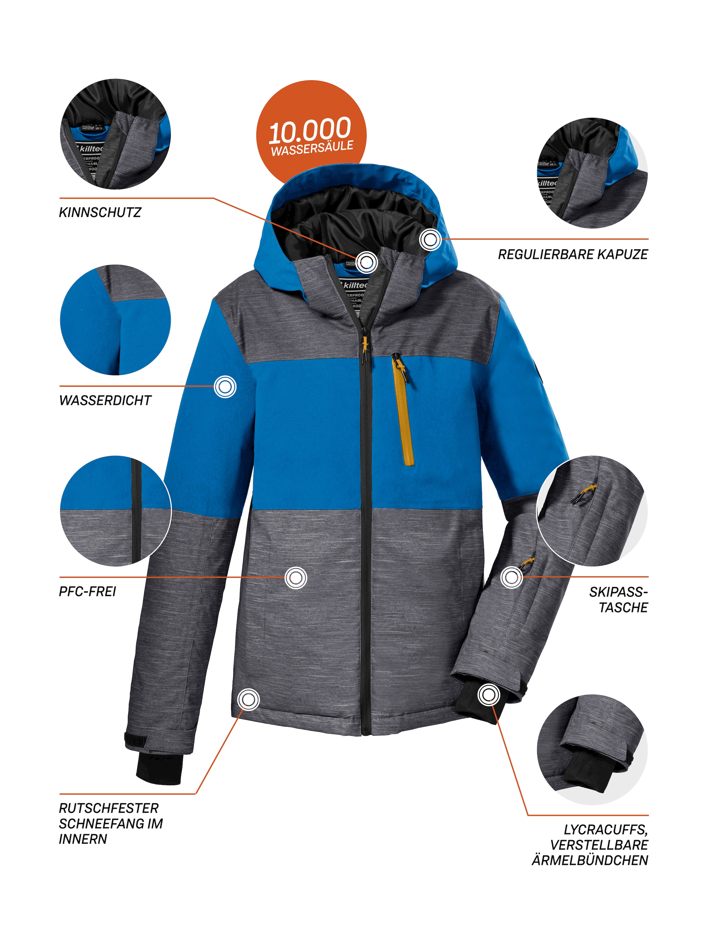 Killtec Skijacke »KSW 181 BYS SKI JCKT«