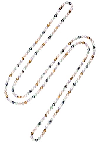 Perlenkette »Schmuck Geschenk Halsschmuck Halskette Perle«, zu Kleid, Shirt, Jeans,...
