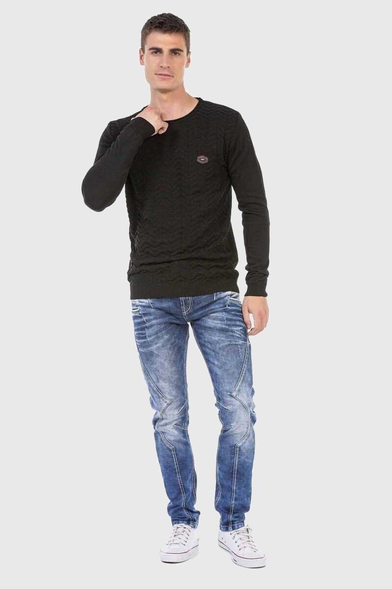 Cipo & Baxx Straight-Jeans »Jeans«, im trendigen Design