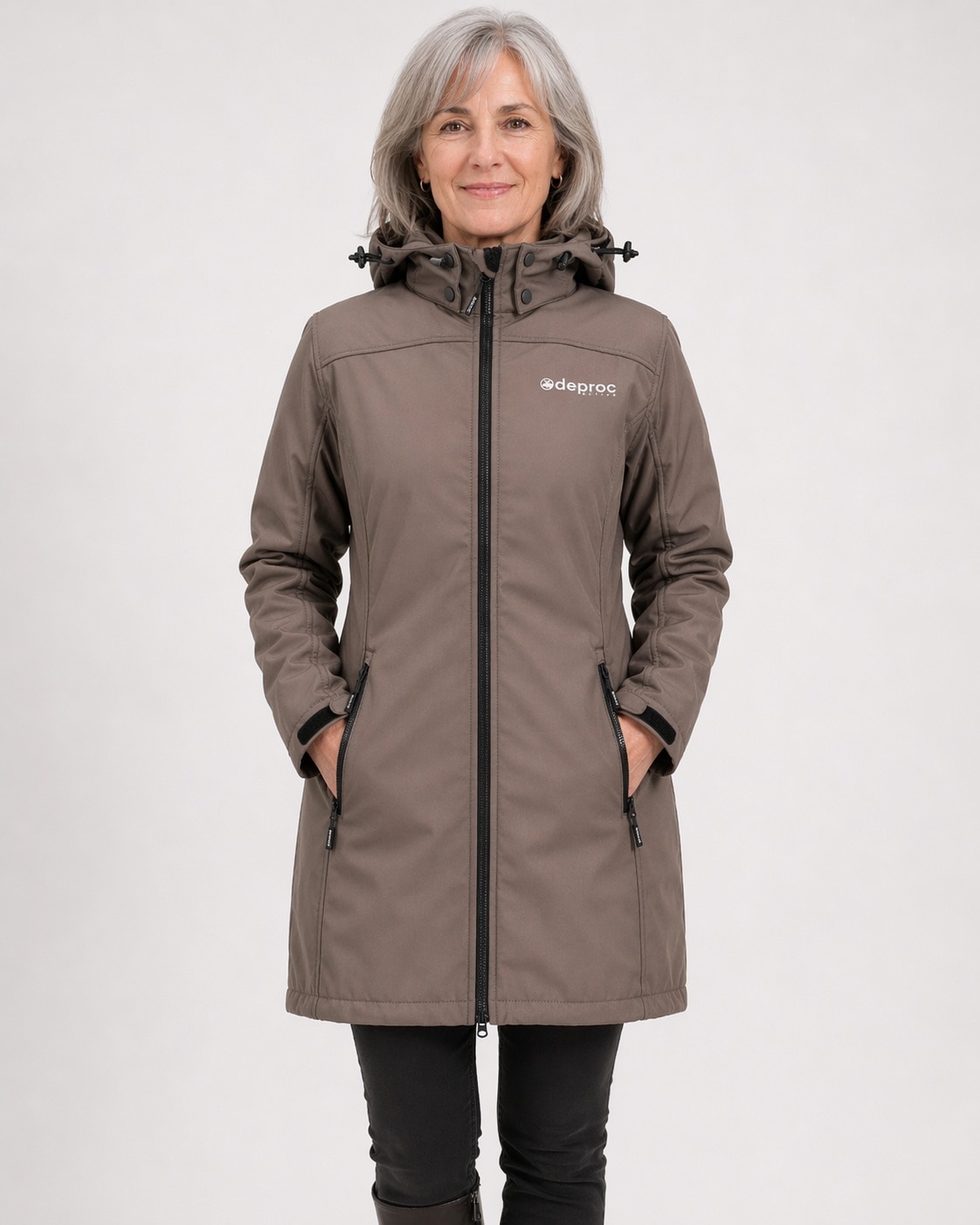 DEPROC Active Softshellmantel "KEELE PEAK II WOMEN" auch in Großen Größen erhältlich