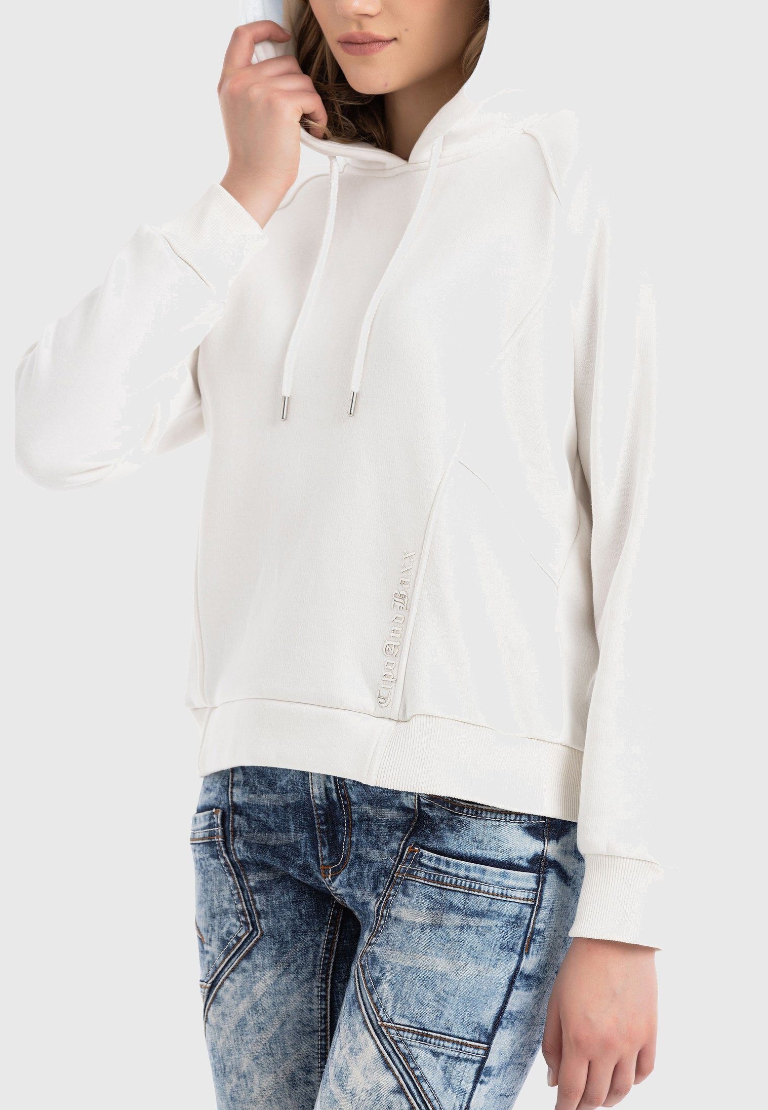 Cipo & Baxx Hoodie »HOODIE SWEATSHIRT«, (1 tlg.), modisch und komfortabel