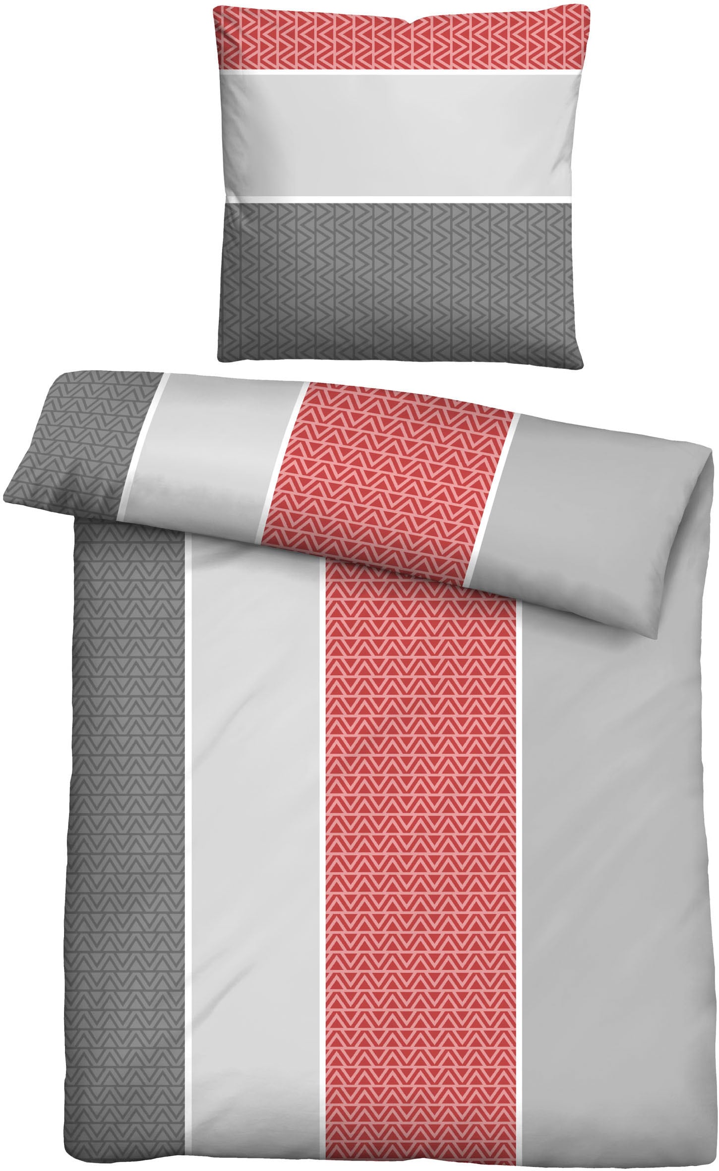 Castell - Markenbettwäsche Bettwäsche "0080447" 2 Stk. tlg. kuschelig warm, günstig online kaufen